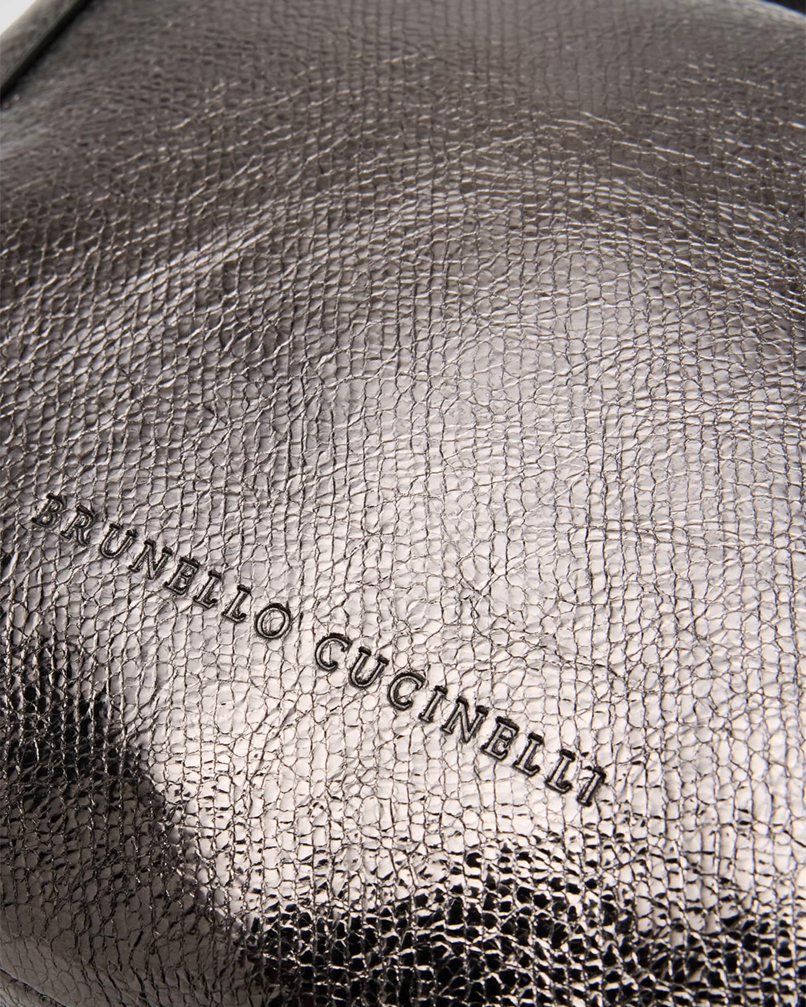 Duo Small Metallic Leather Crossbody Bag Product Image