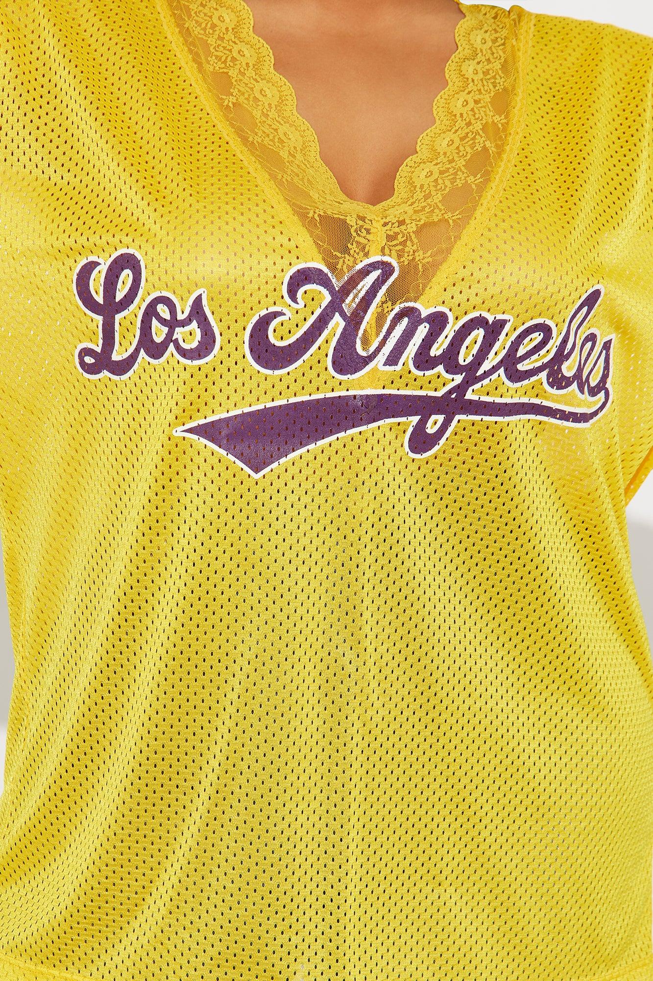 Team LA Jersey Tee - Yellow Product Image