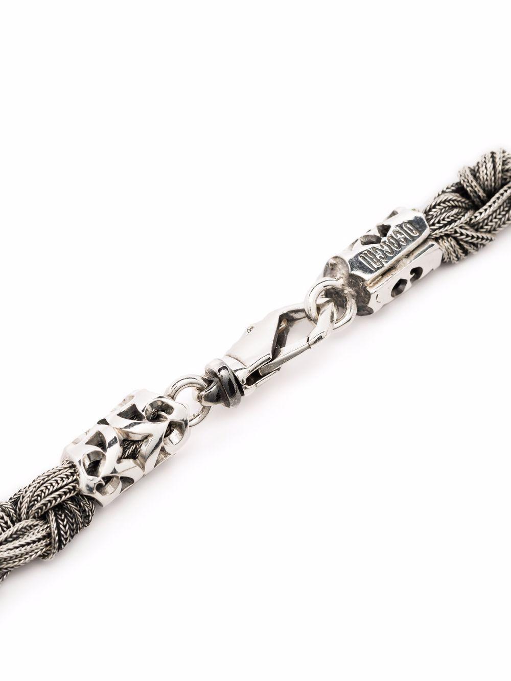 braided knot necklace Product Image