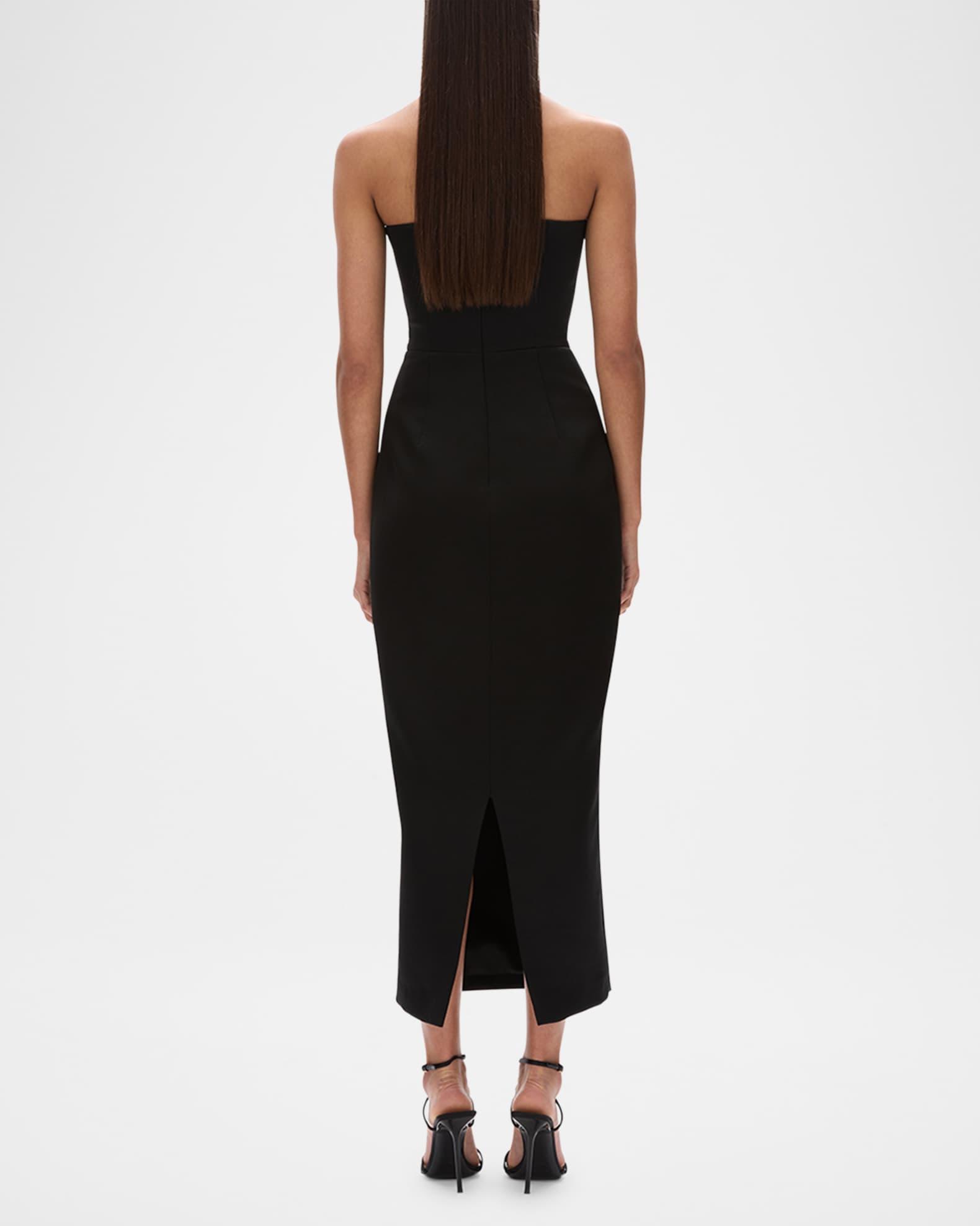 Lorna Crystal Strapless Midi Dress Product Image