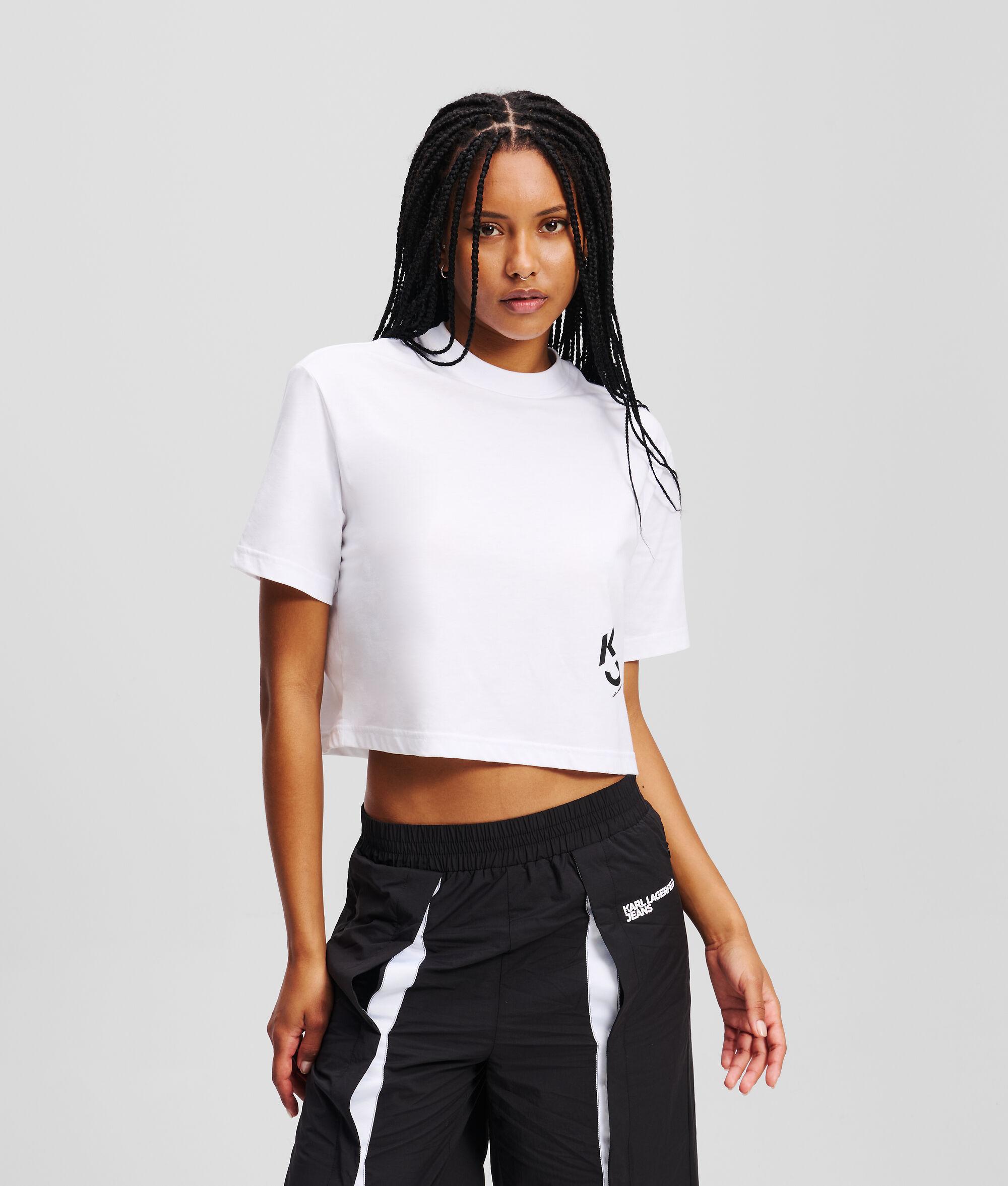 MONOGRAM CROPPED T-SHIRT Product Image