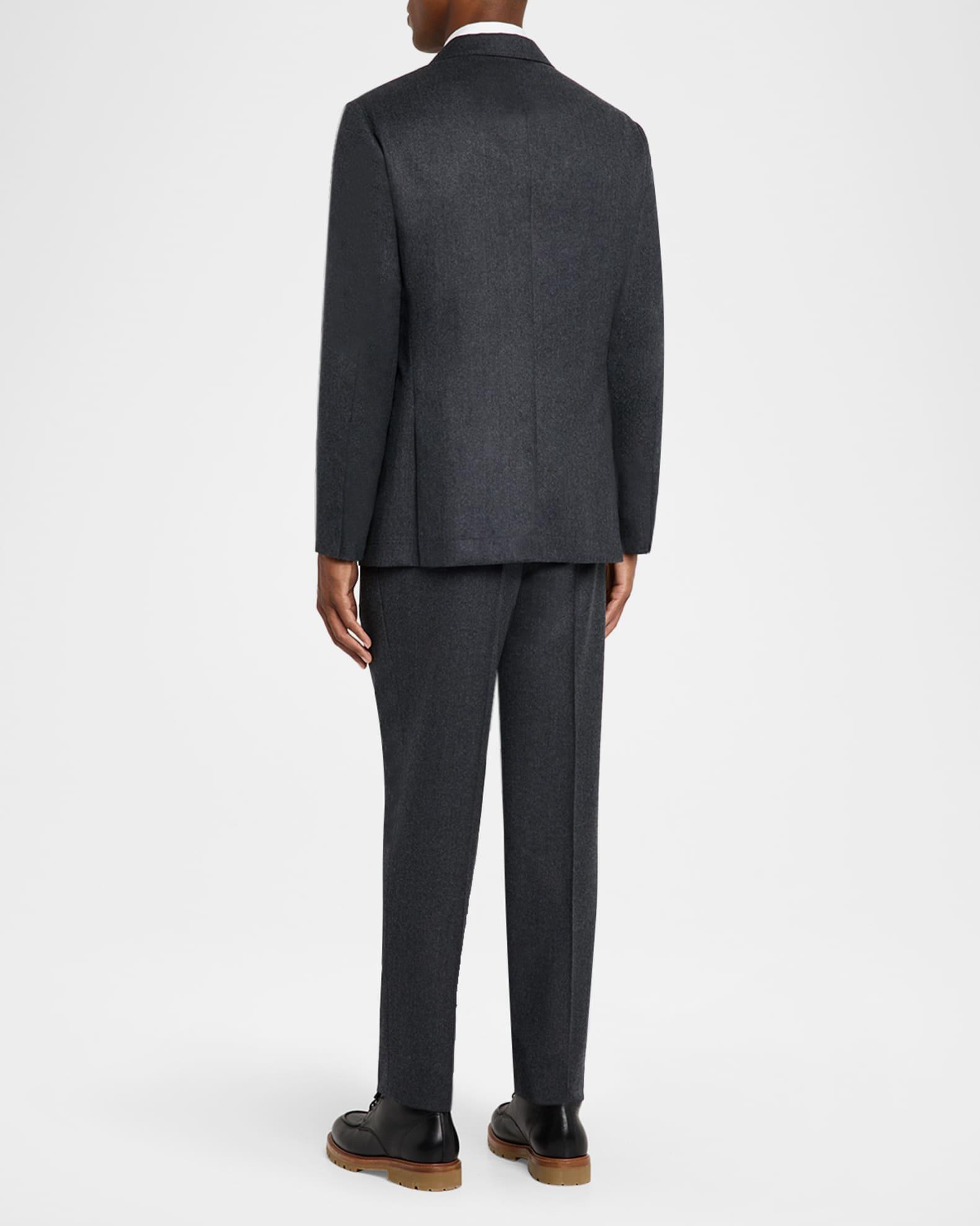 Men's Wool Flannel Two-Piece Suit Product Image