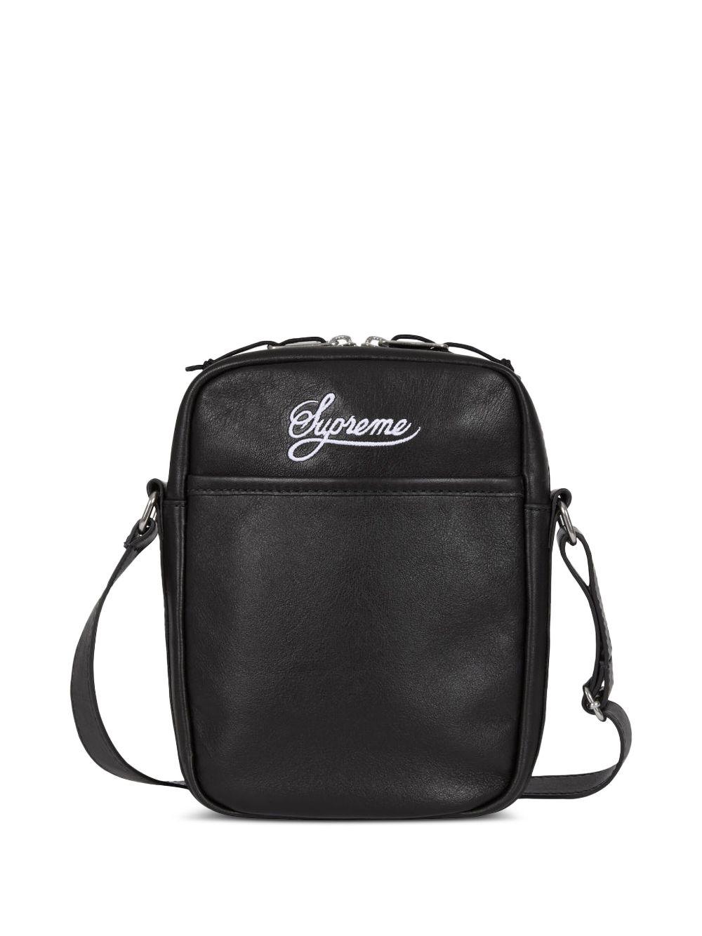 x Nike "SS25 - Black" leather shoulder bag  Product Image