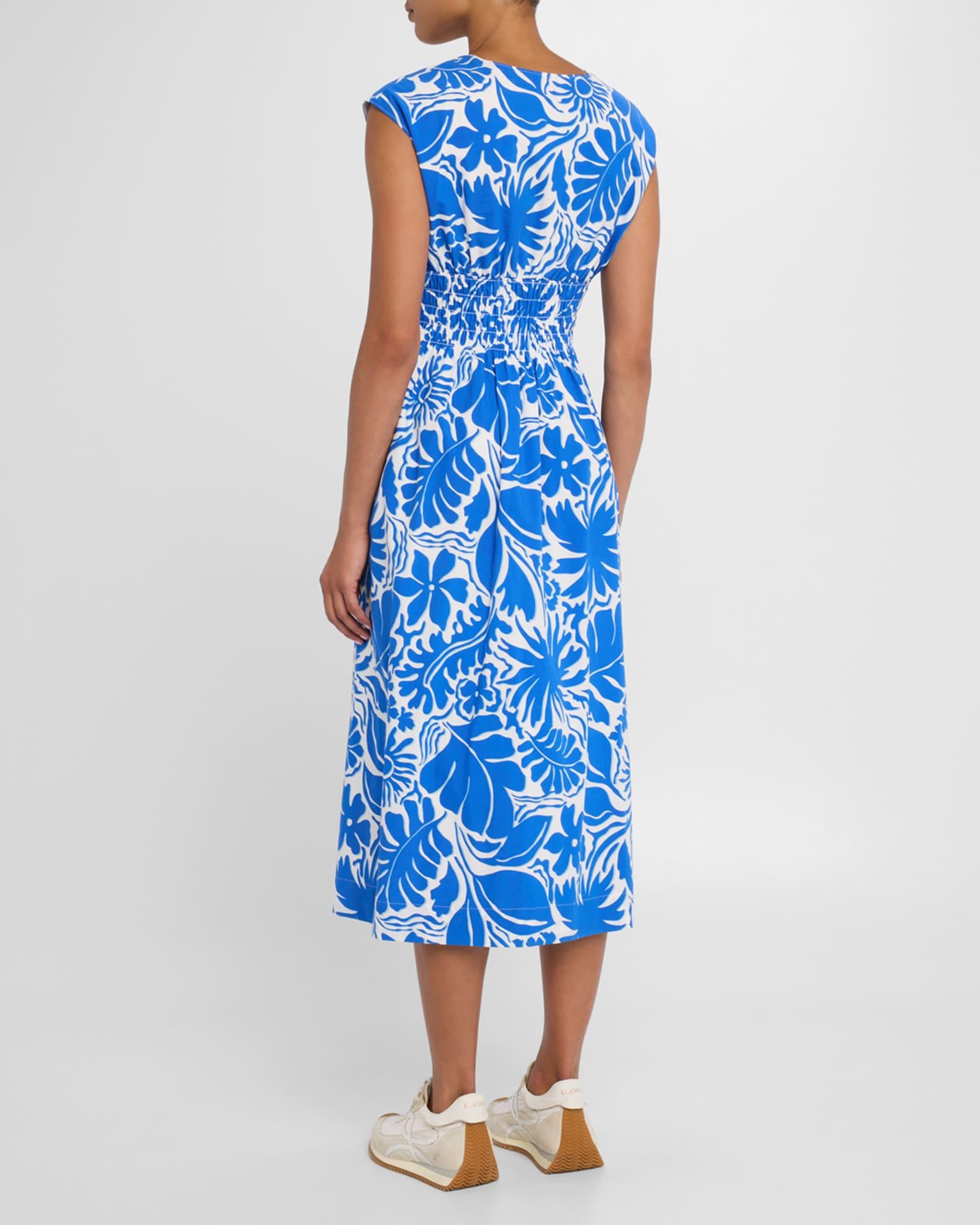 Roxanne Cap-Sleeve Midi Dress Product Image