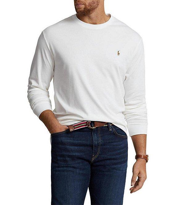 Polo Ralph Lauren Big & Tall Soft Cotton Long Sleeve T-Shirt Product Image