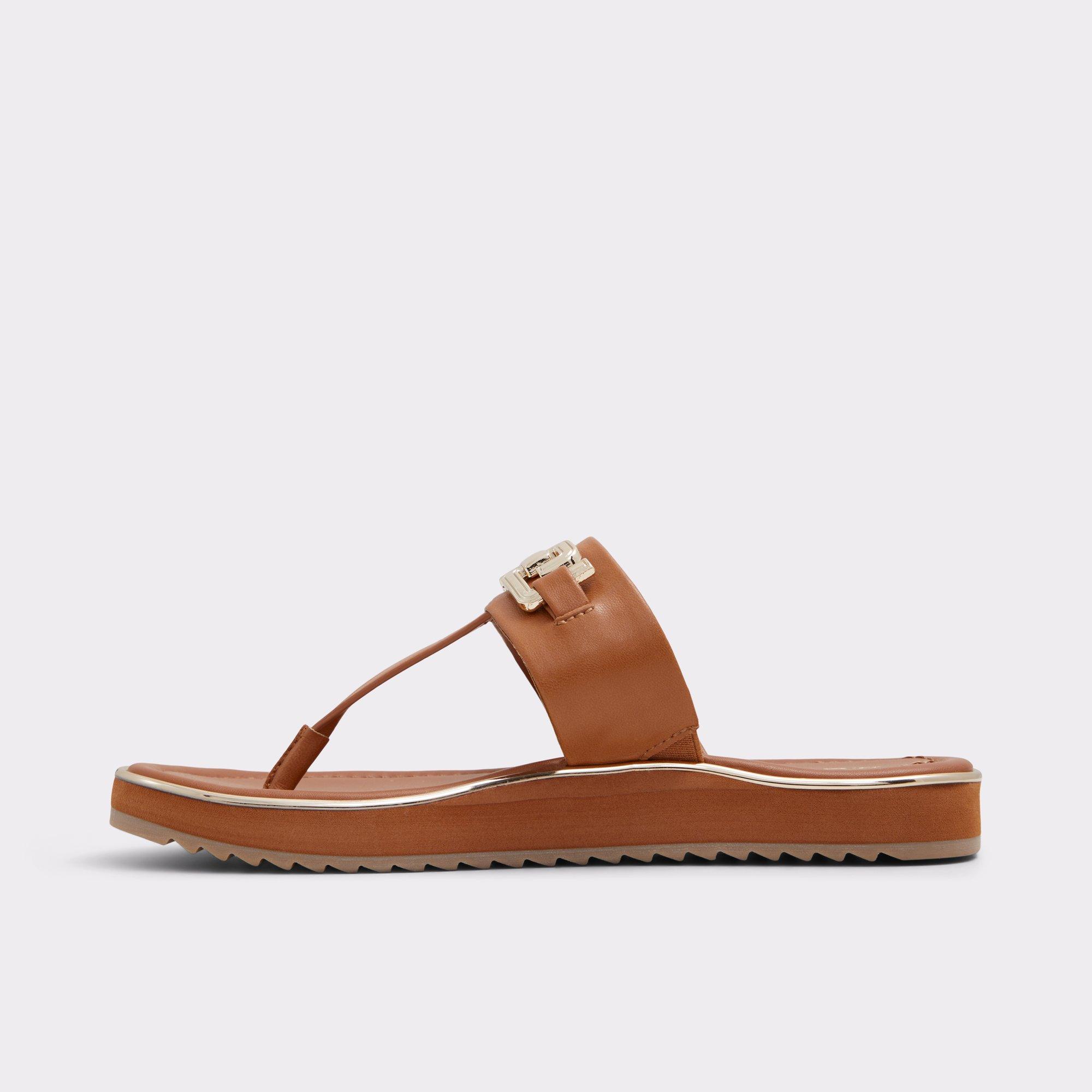 Adirahar Medium Brown Women's Flat Sandals | ALDO US Product Image