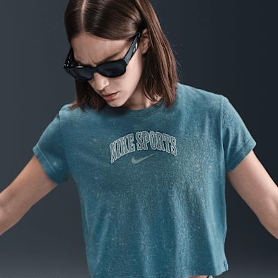 Womens Nike Sportswear Short-Sleeve T-Shirt | IB7332-006 Product Image