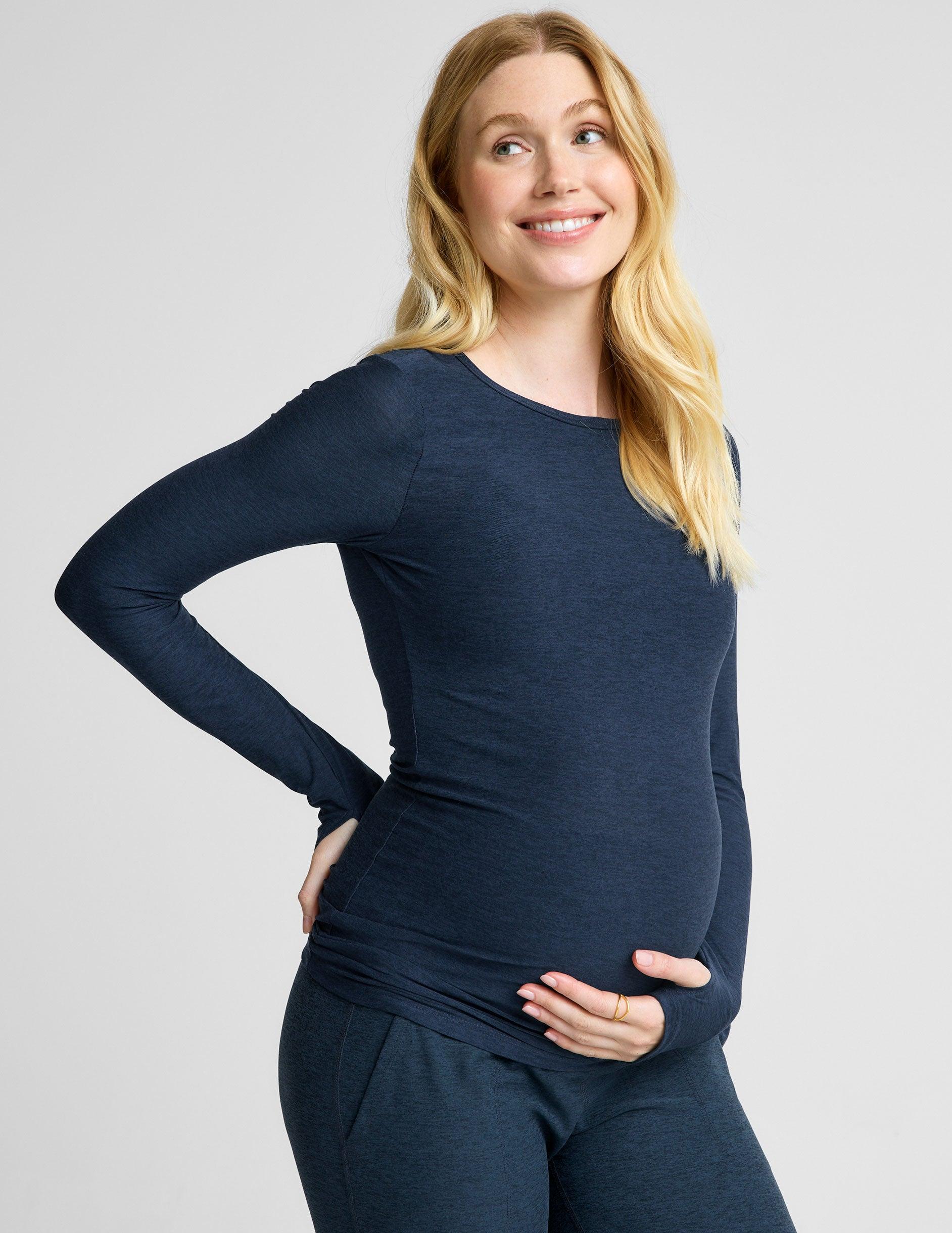 Featherweight Count On Me Maternity Crew Pullover Product Image