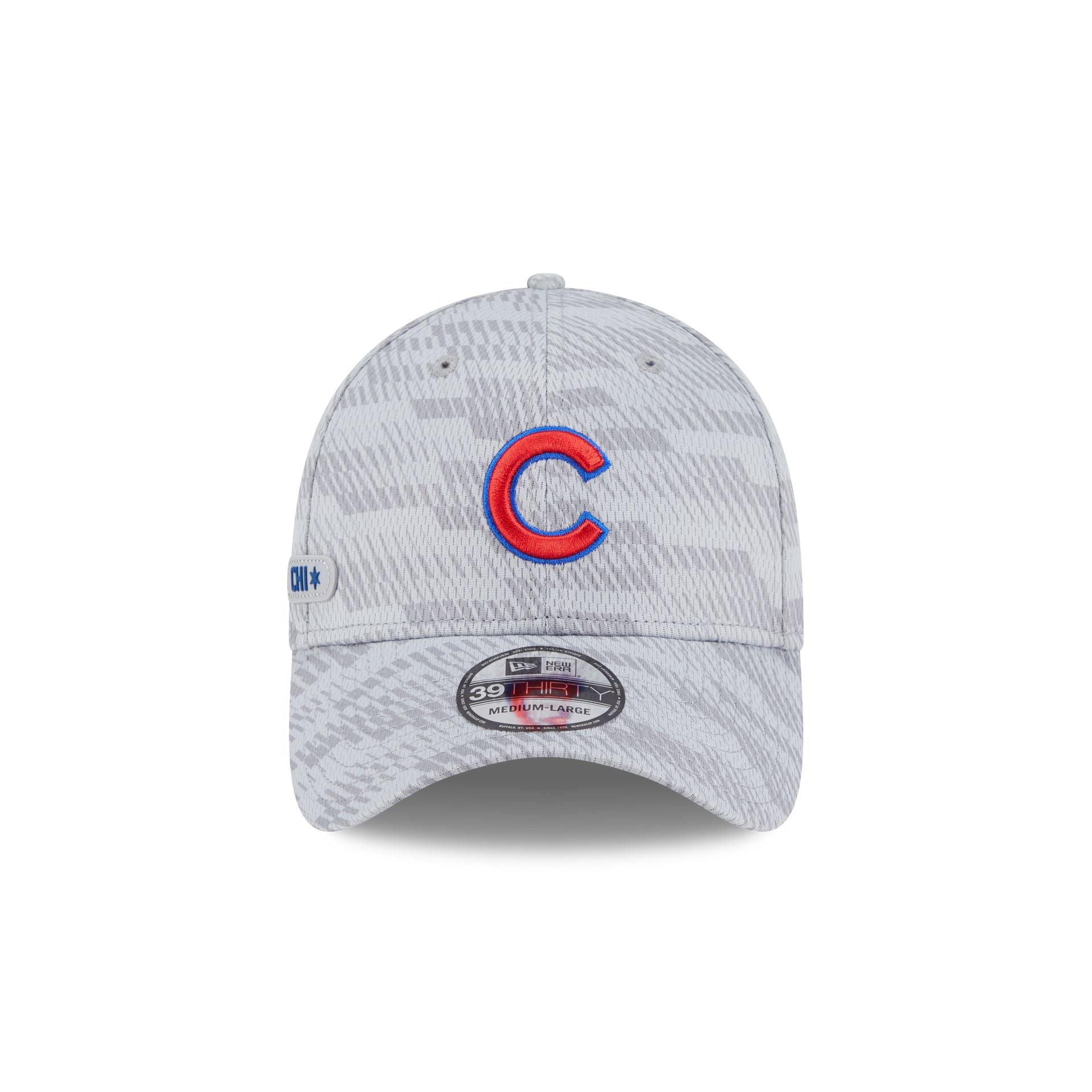 Chicago Cubs 2025 Clubhouse Gray 39THIRTY Stretch Fit Male Product Image