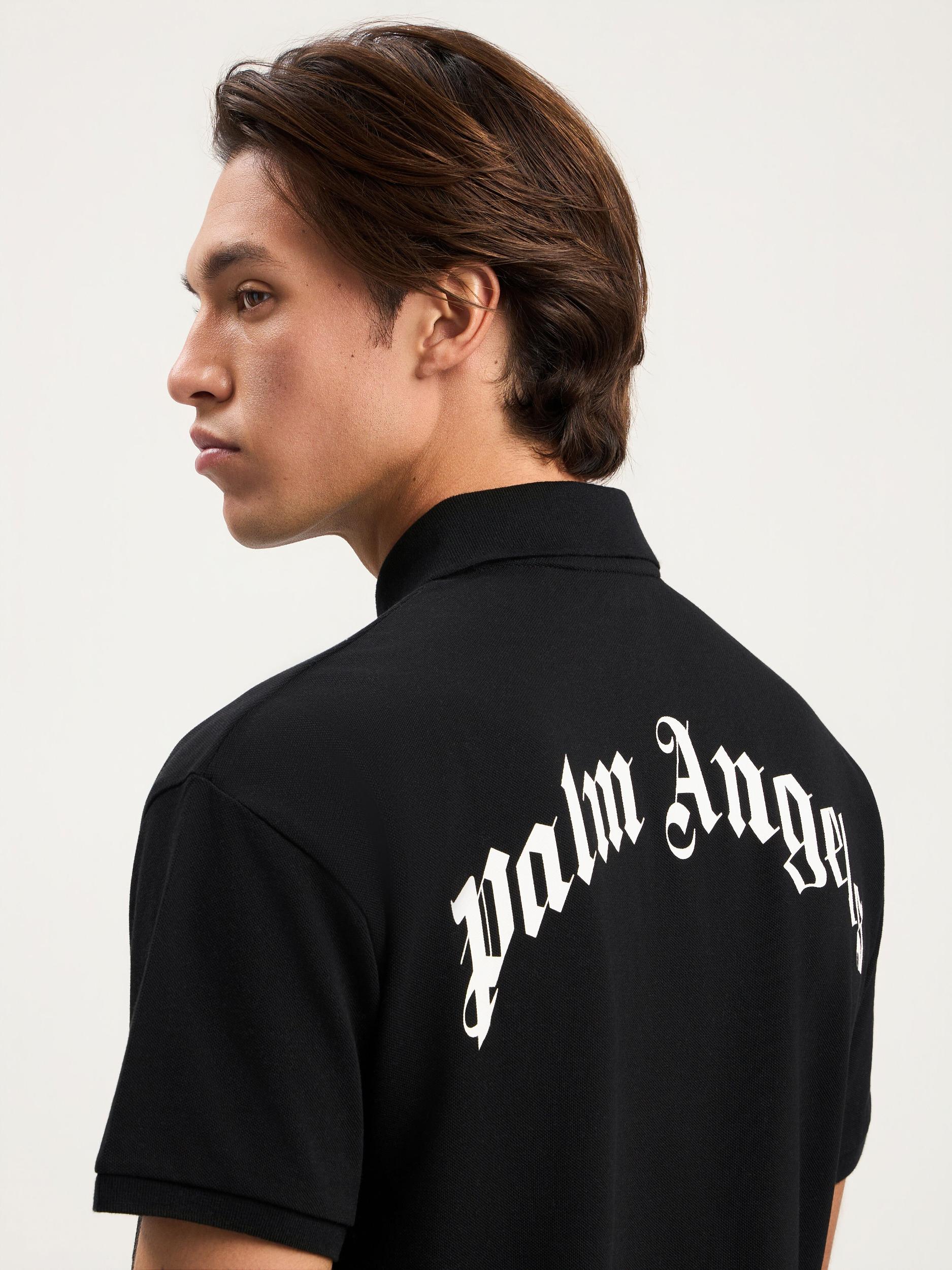 Curved Logo Polo Shirt Product Image