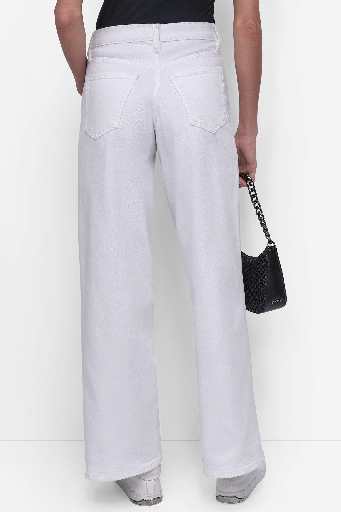 HIGH-RISE TAILORED WIDE-LEG JEAN Product Image