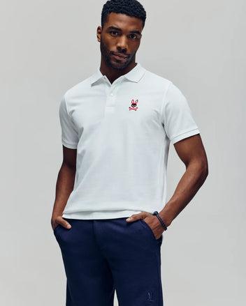 MENS MISCHIEF BUNNY PIQUE POLO - MT0100025 Male Product Image