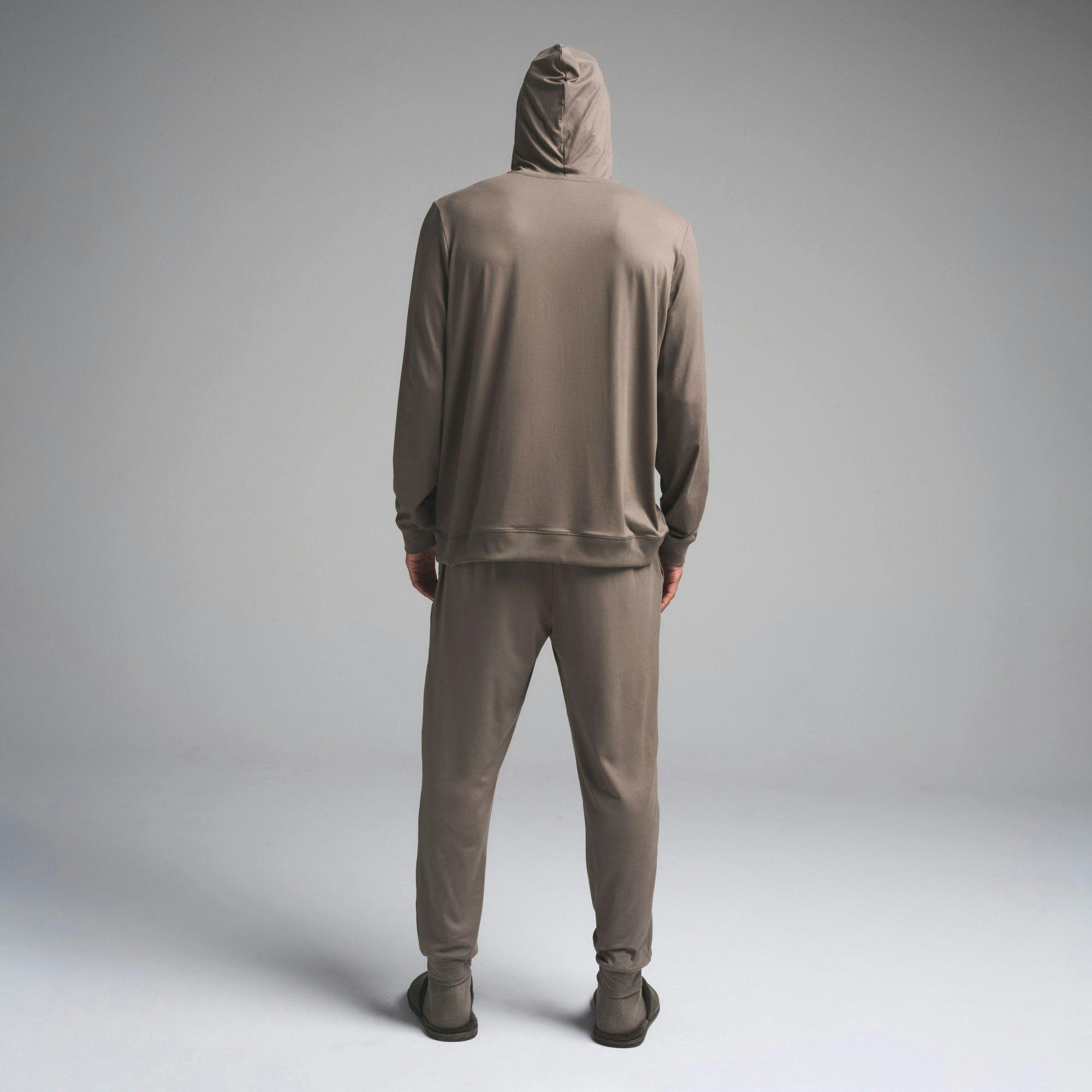 OUTDOOR JERSEY MENS CLASSIC HOODIE | TRUFFLE Product Image