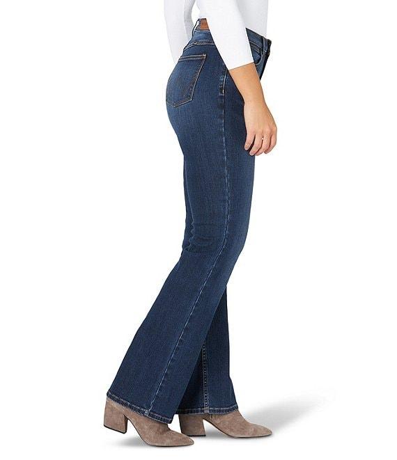 Wrangler® High Rise Straight Leg Jeans Product Image