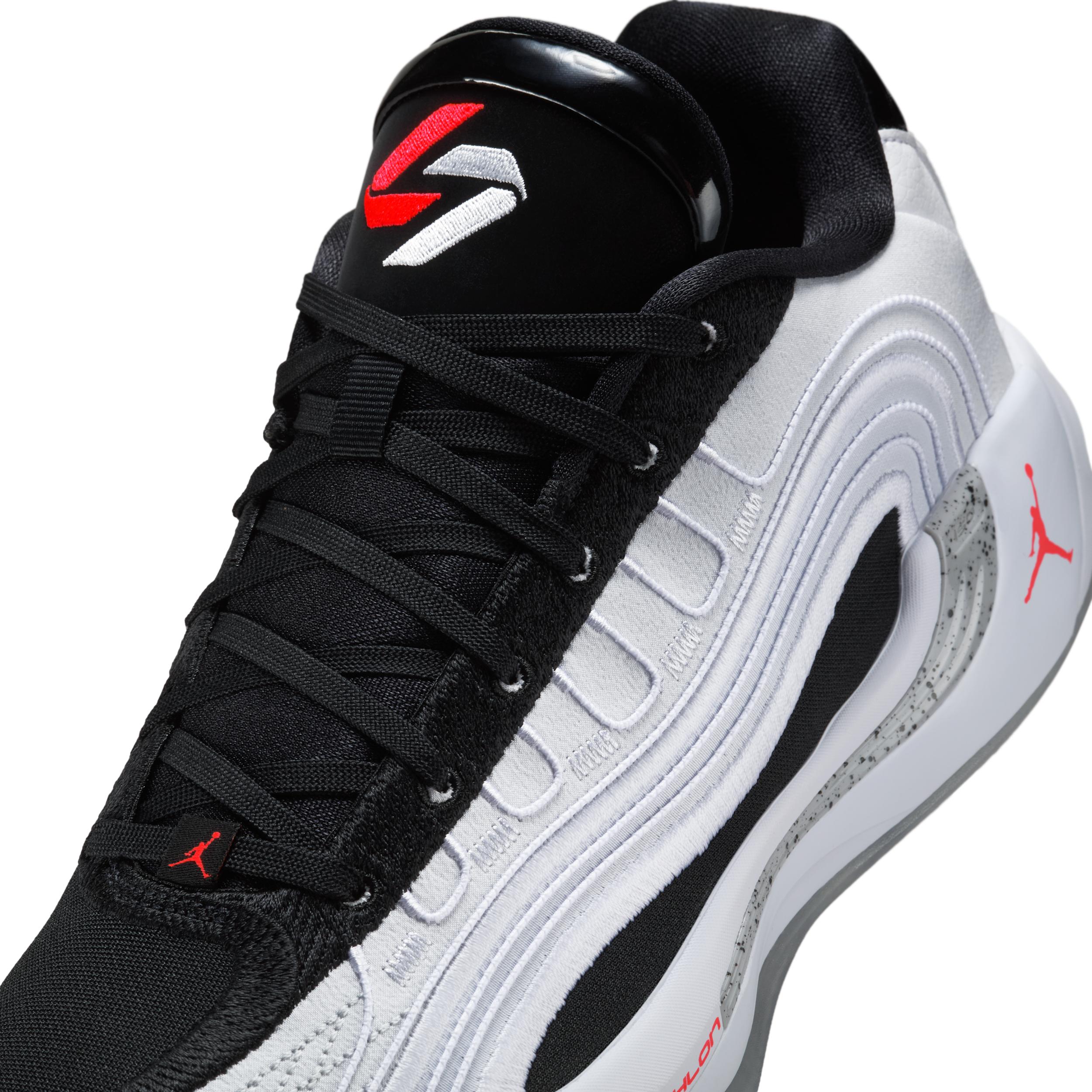 Nike Men's Luka 4 Cement" Basketball Shoes in White Product Image