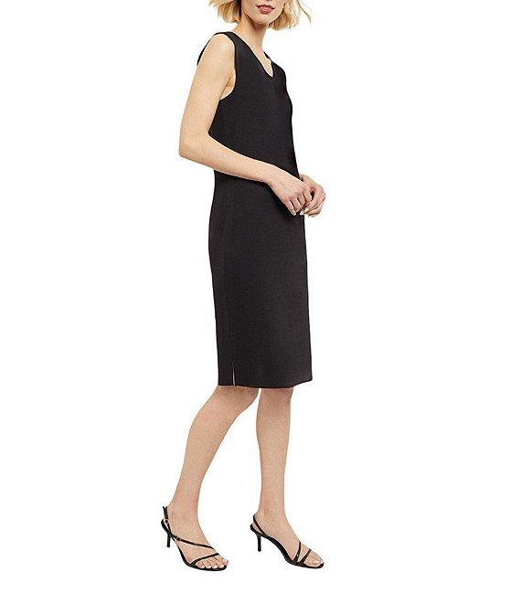 MISOOK Knit Scoop Neck Sleeveless Tank Dress Product Image