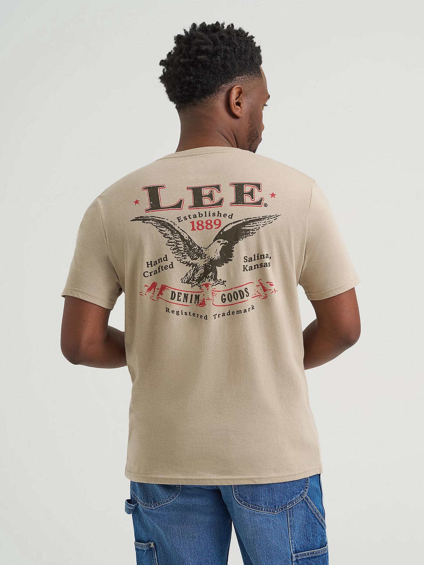 Men's Eagle Logo Graphic Tee | Men's Tops & Tees | Lee® Product Image