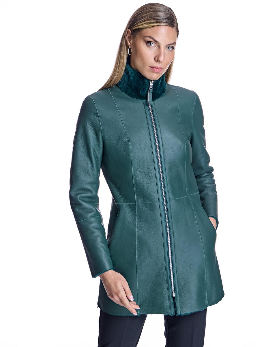 Reversible Shearling Jacket Product Image