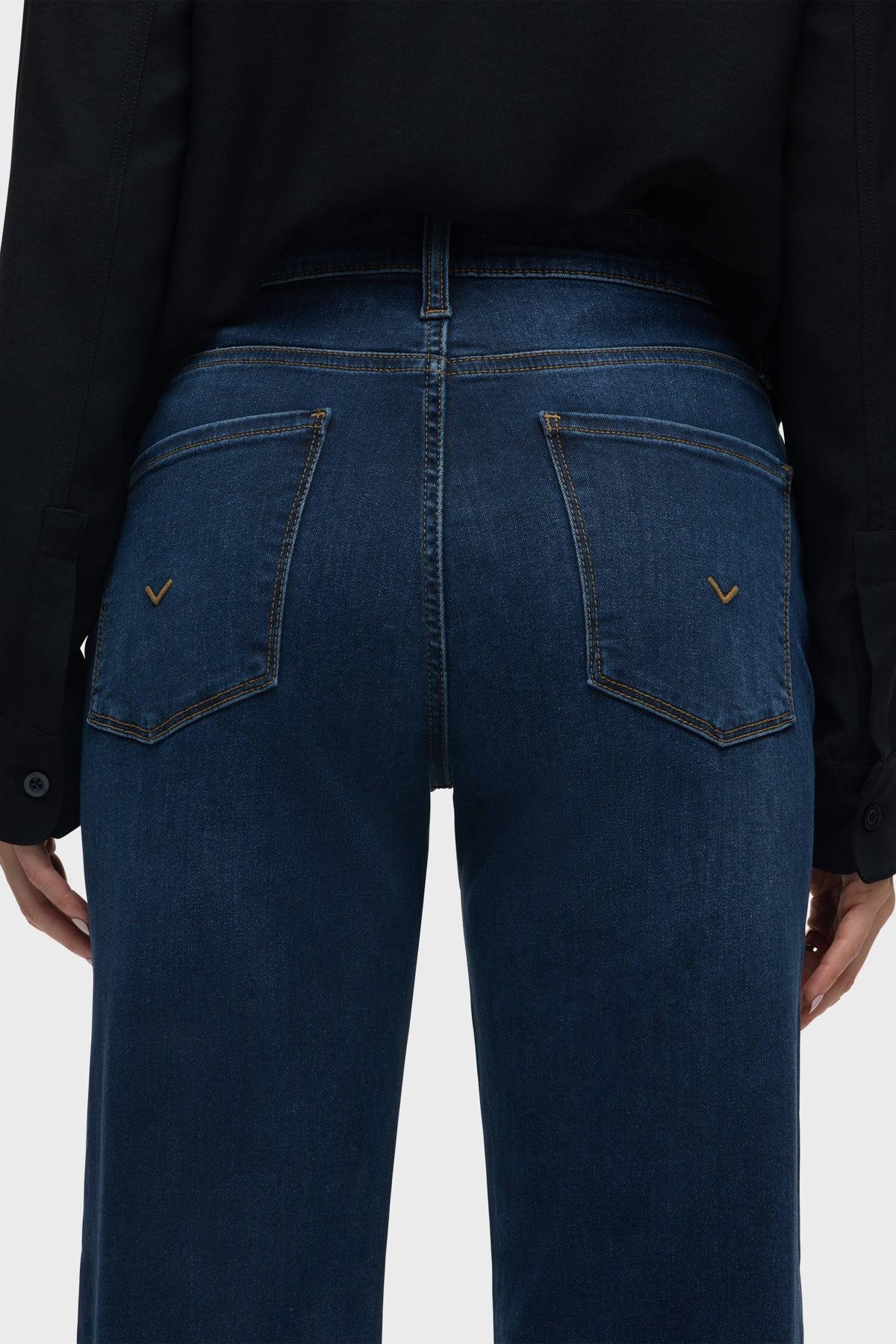 Noa High-Rise Straight Ankle Jean Female Product Image