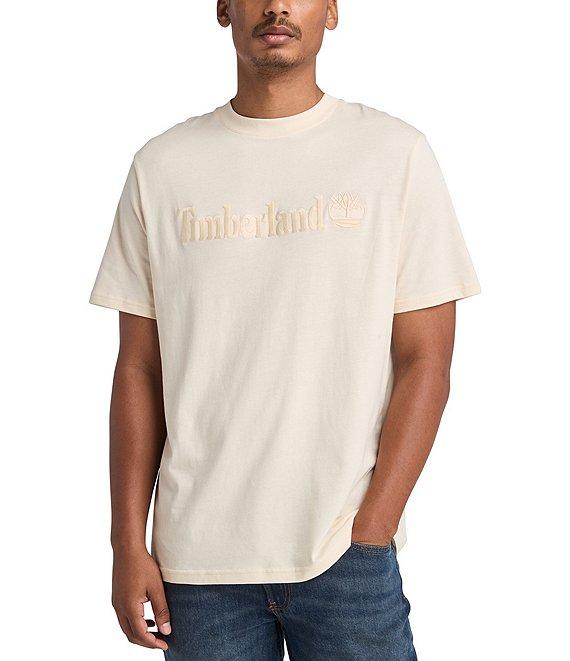 Timberland Hampthon Short Sleeve Embroidered Logo T-Shirt Product Image