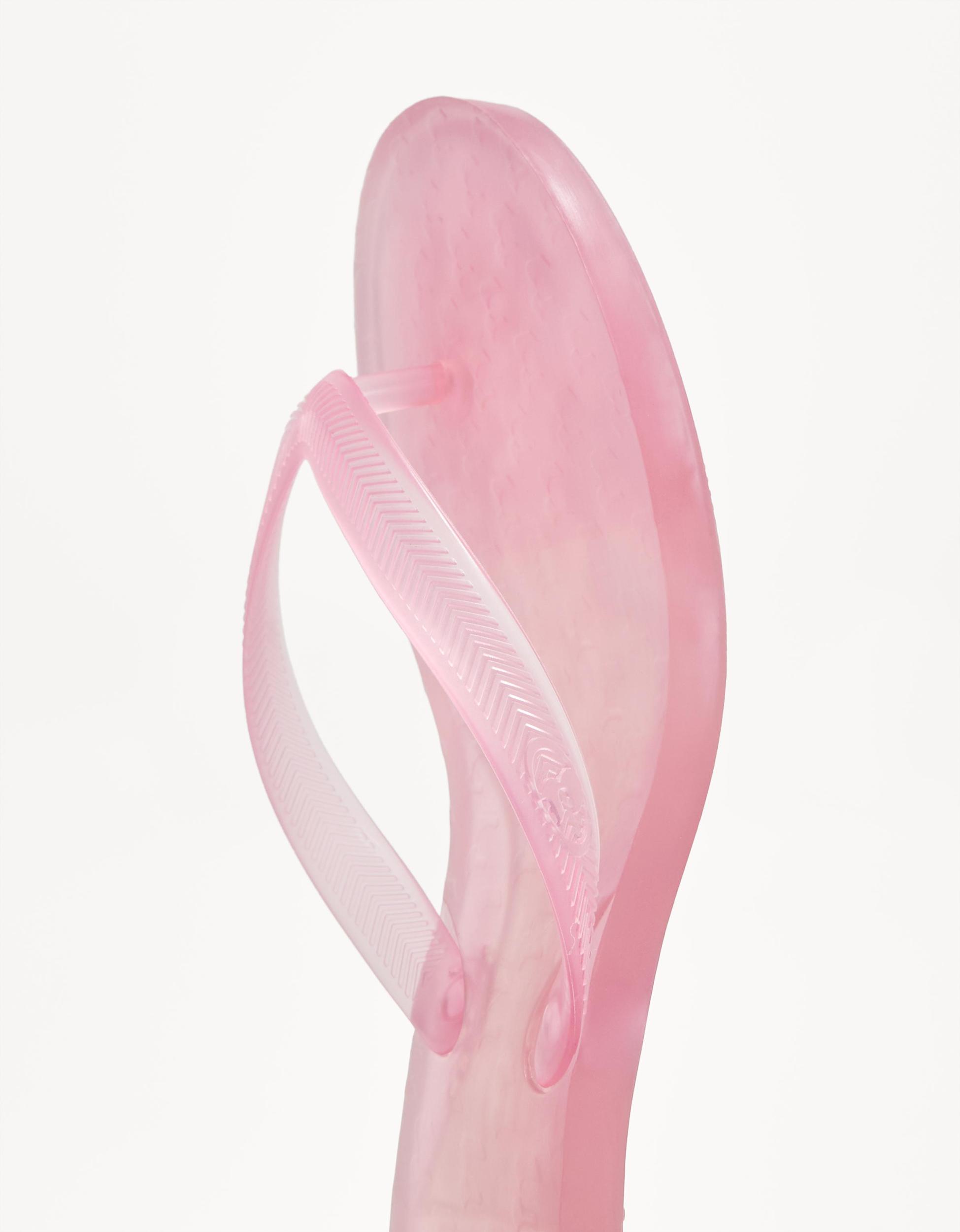 Jelly heeled sandals Product Image