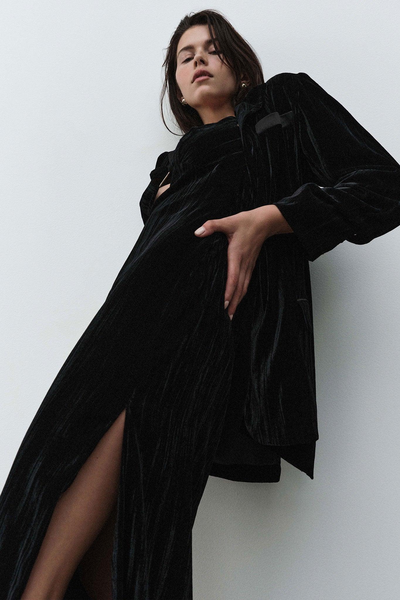 Florential Textured Midi Dress Product Image