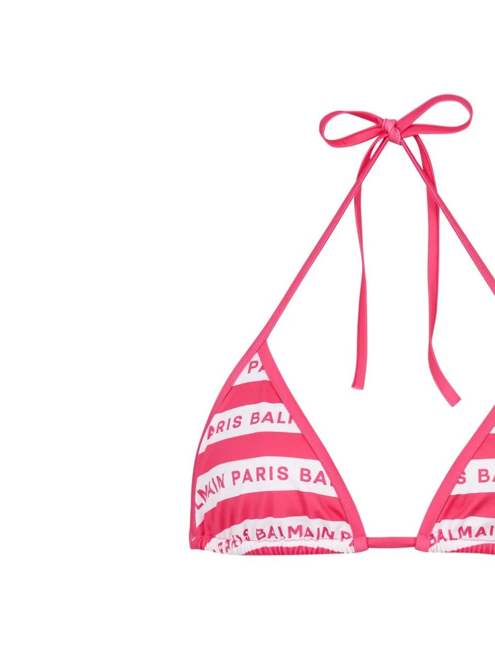 logo-print bikini set Product Image
