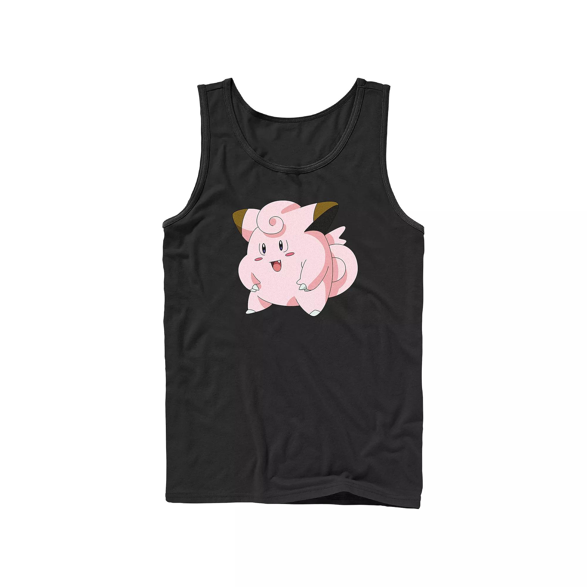 Men's Pokemon Happy Clefairy Tank Top,  Product Image