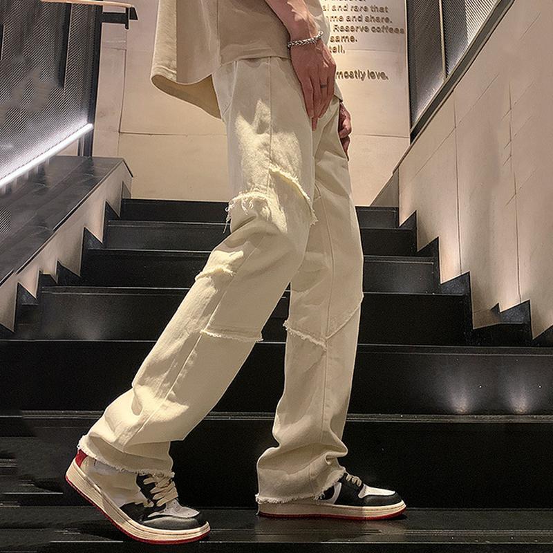 Sopula Street Slim Fit Raw Edge Bootcut Jeans Product Image