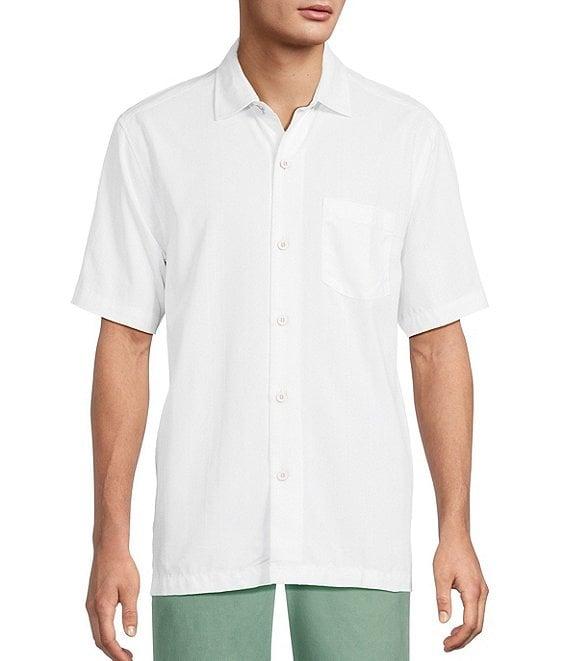 Tommy Bahama IslandZone Coconut Point Corso Vines Short Sleeve Woven Shirt Product Image