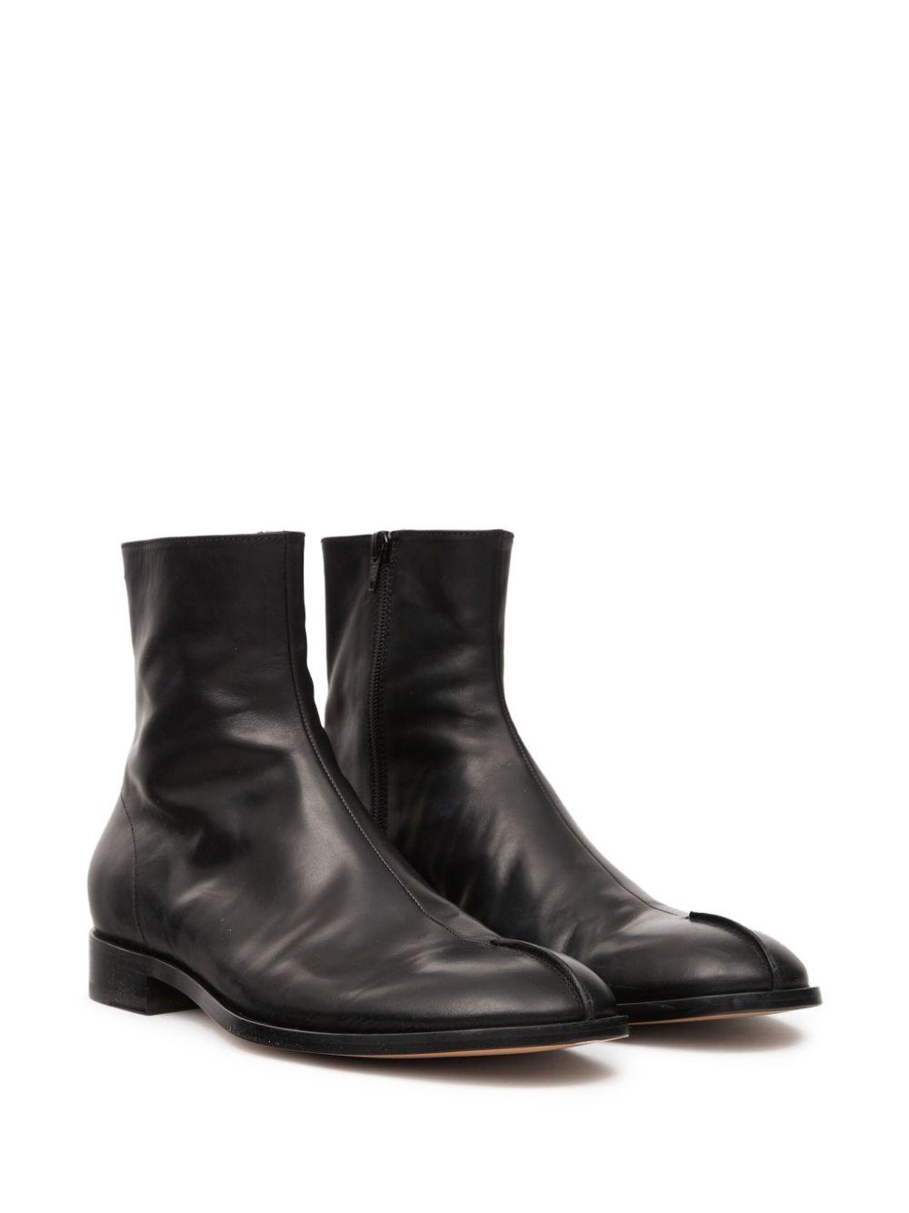 leather ankle boots Product Image