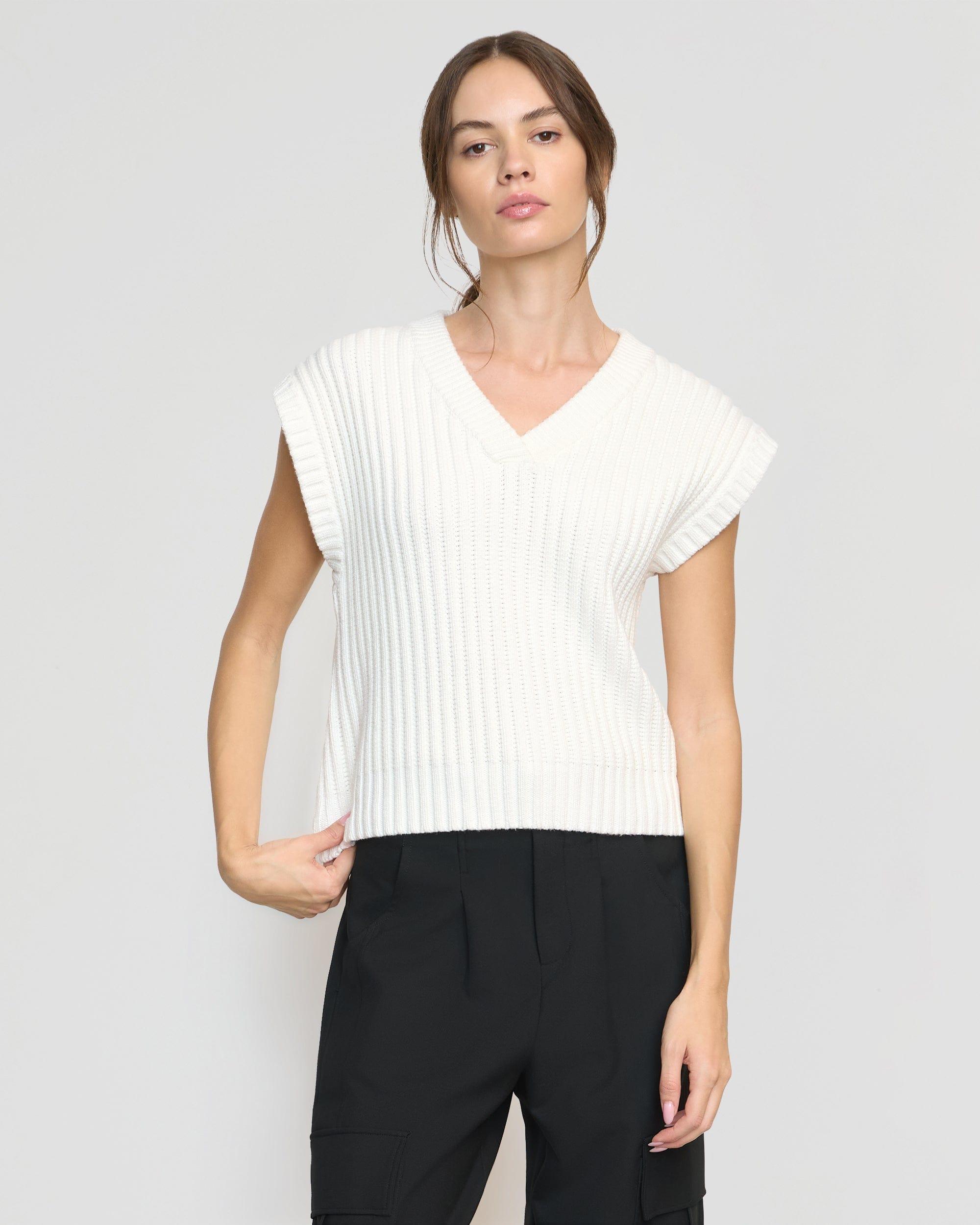 Nicola Organic Cotton Sweater Vest Product Image