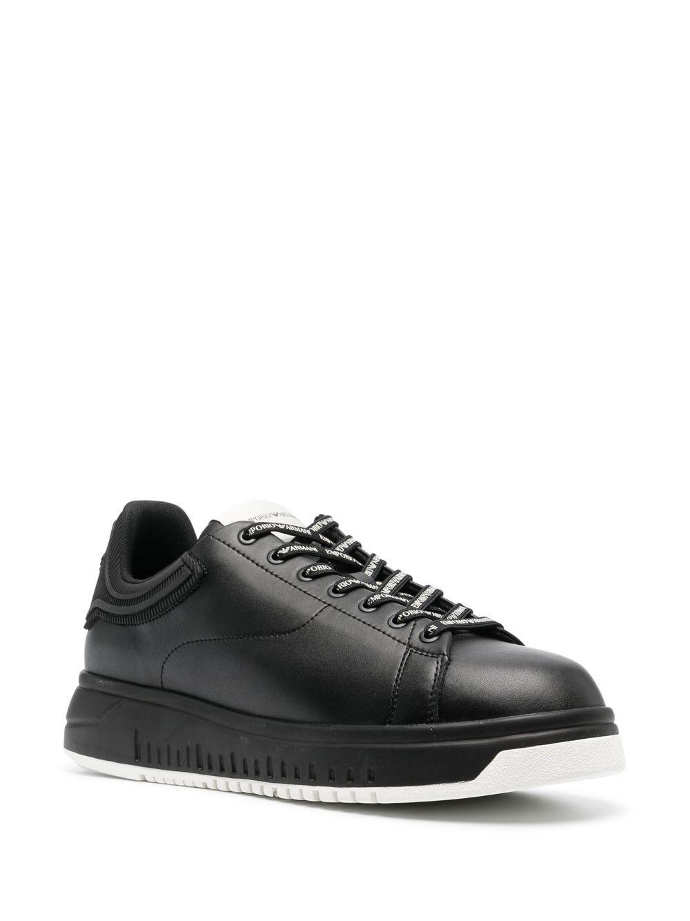 lace-up low-top sneakers Product Image