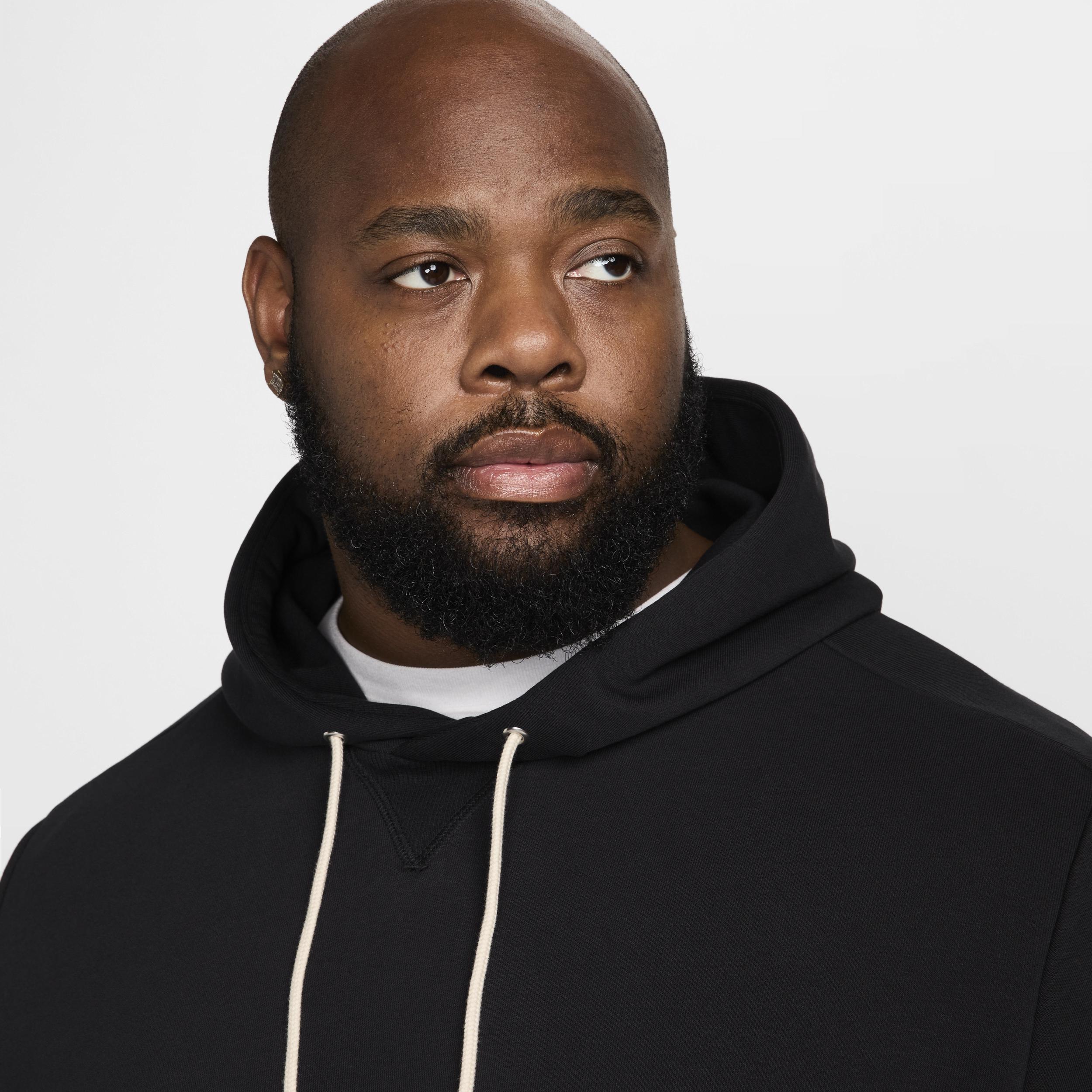 Nike Mens Standard Issue Dri-FIT Pullover Basketball Hoodie | FZ0218-010 Product Image