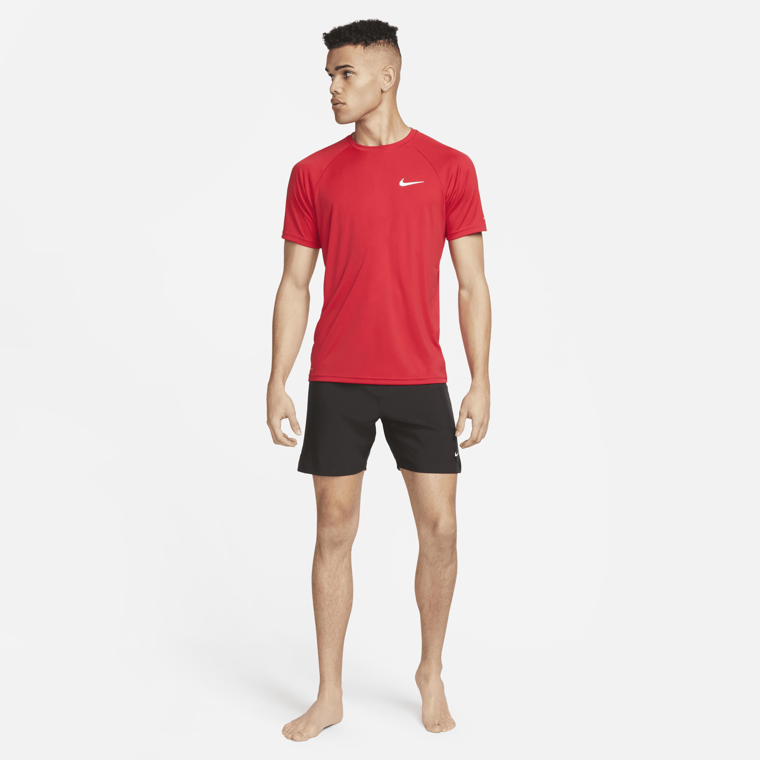 Nike Essential Men's Short-Sleeve Hydroguard Swim Shirt Product Image
