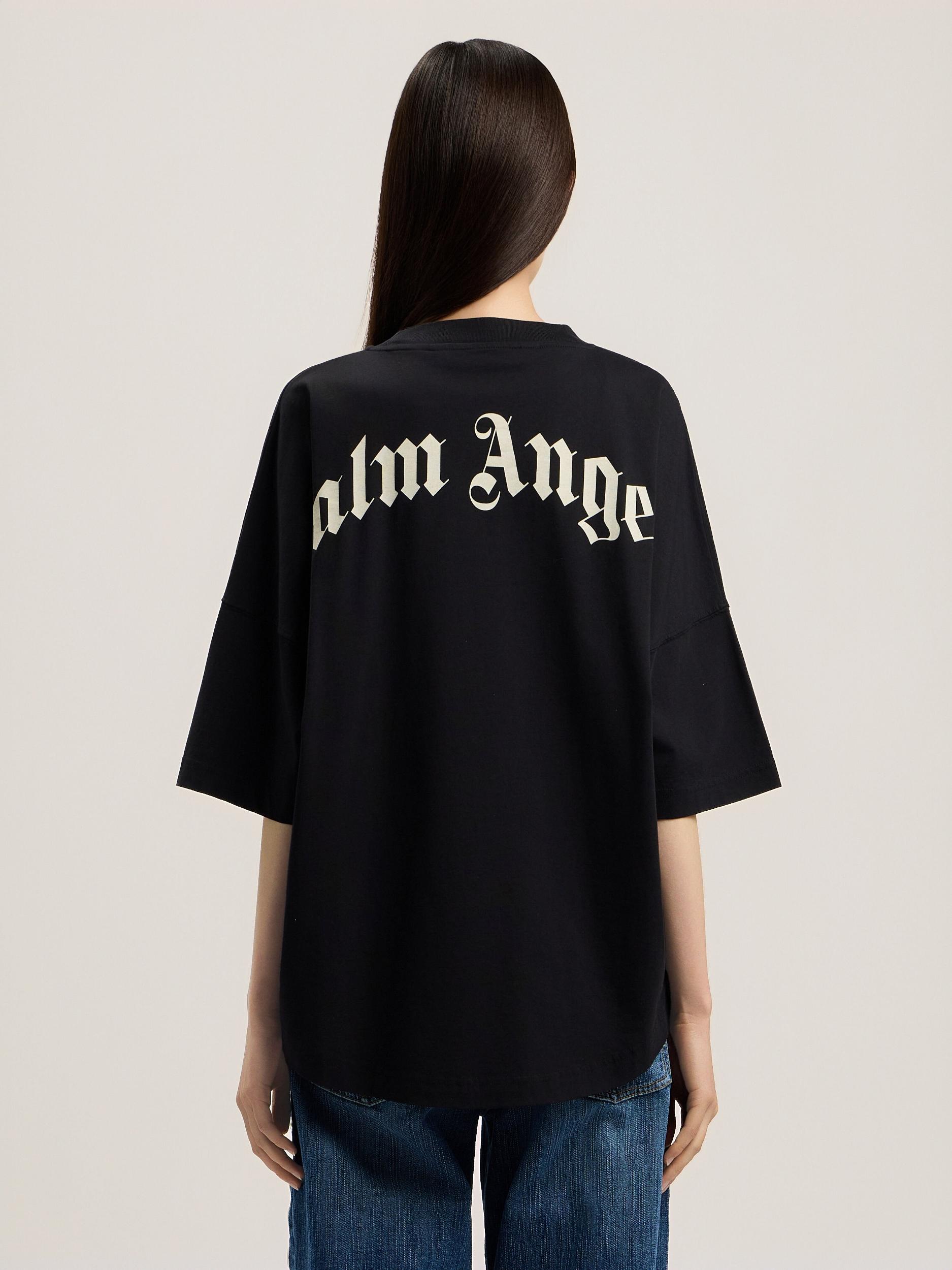 Curved Logo Over T-Shirt Product Image