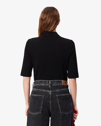 Slim Fit L.12.D Three Quarter Sleeve Polo Shirt Product Image