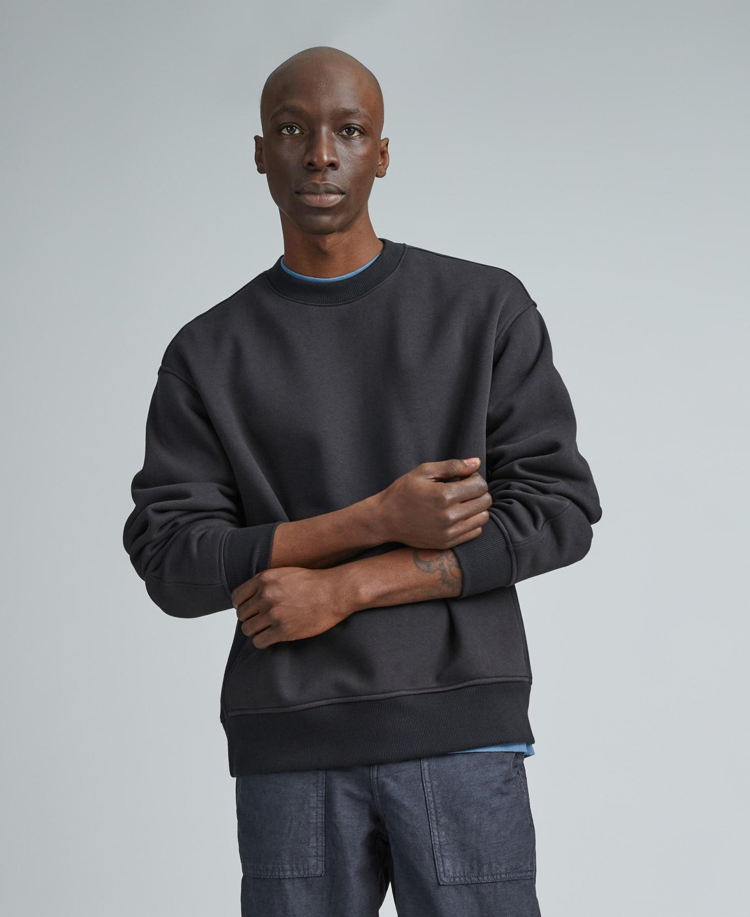 Mens ReTrack Crewneck Sweatshirt by Everlane Product Image