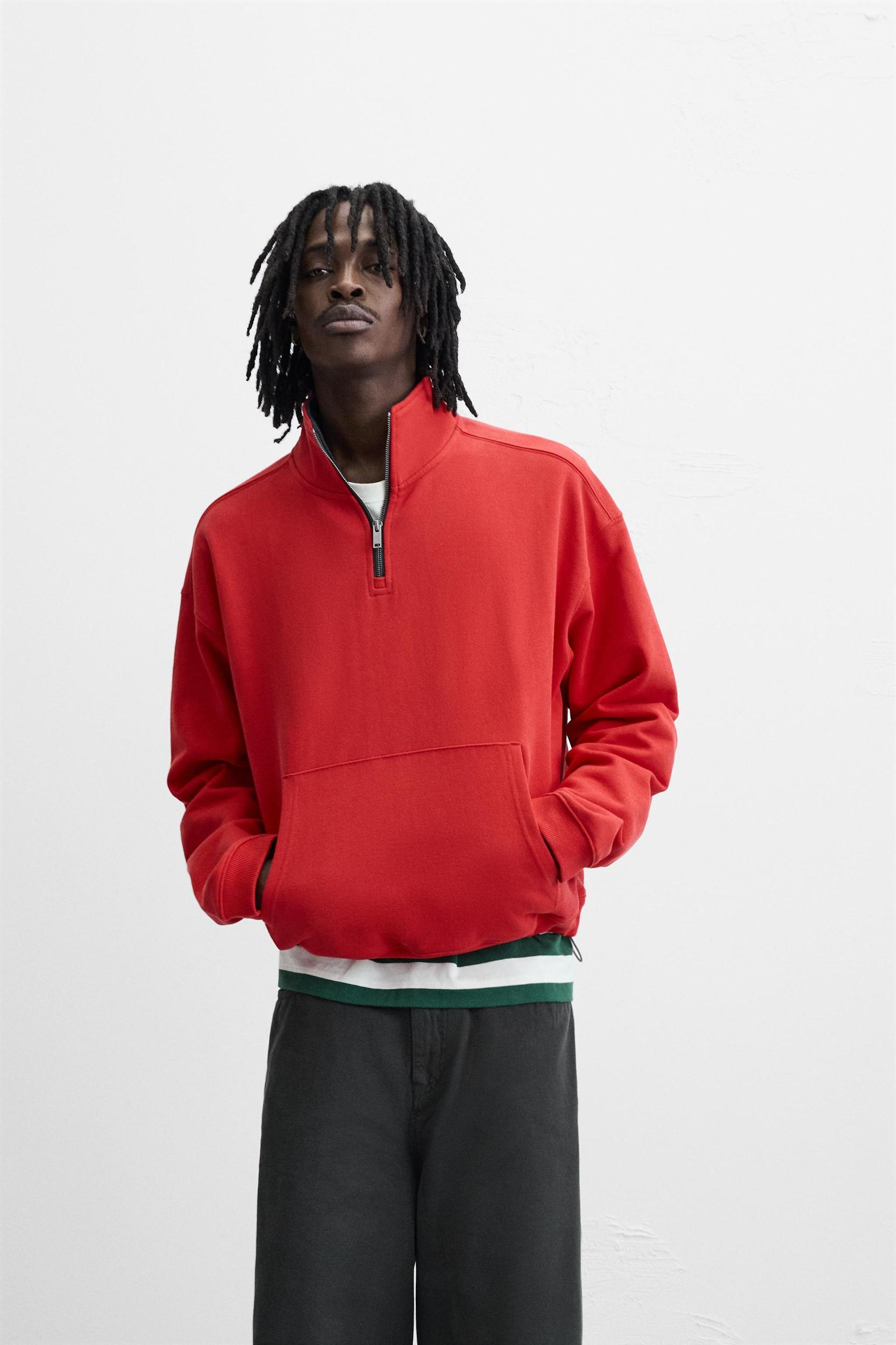 QUARTER-ZIP SWEATSHIRT Product Image