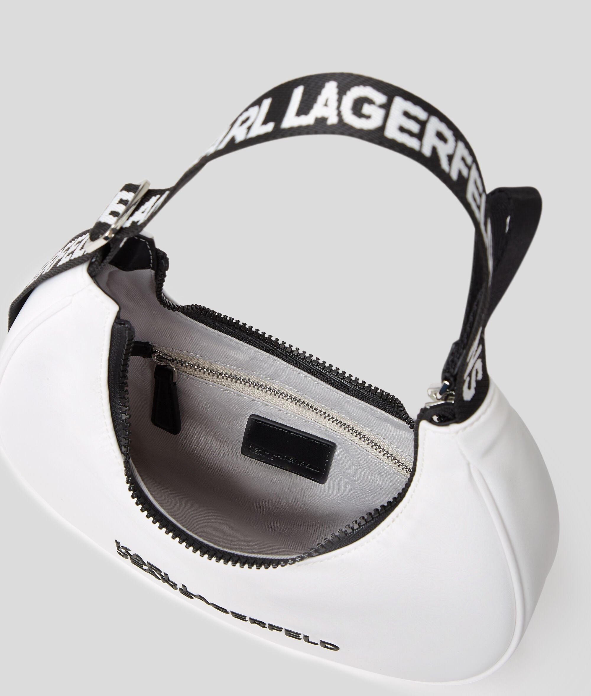 NYLON HALF-MOON SHOULDER BAG Product Image