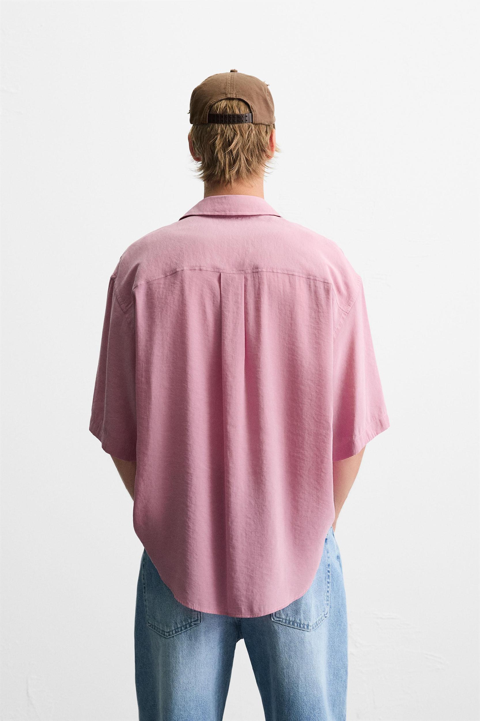 RELAXED FIT FLOWY SHIRT Product Image
