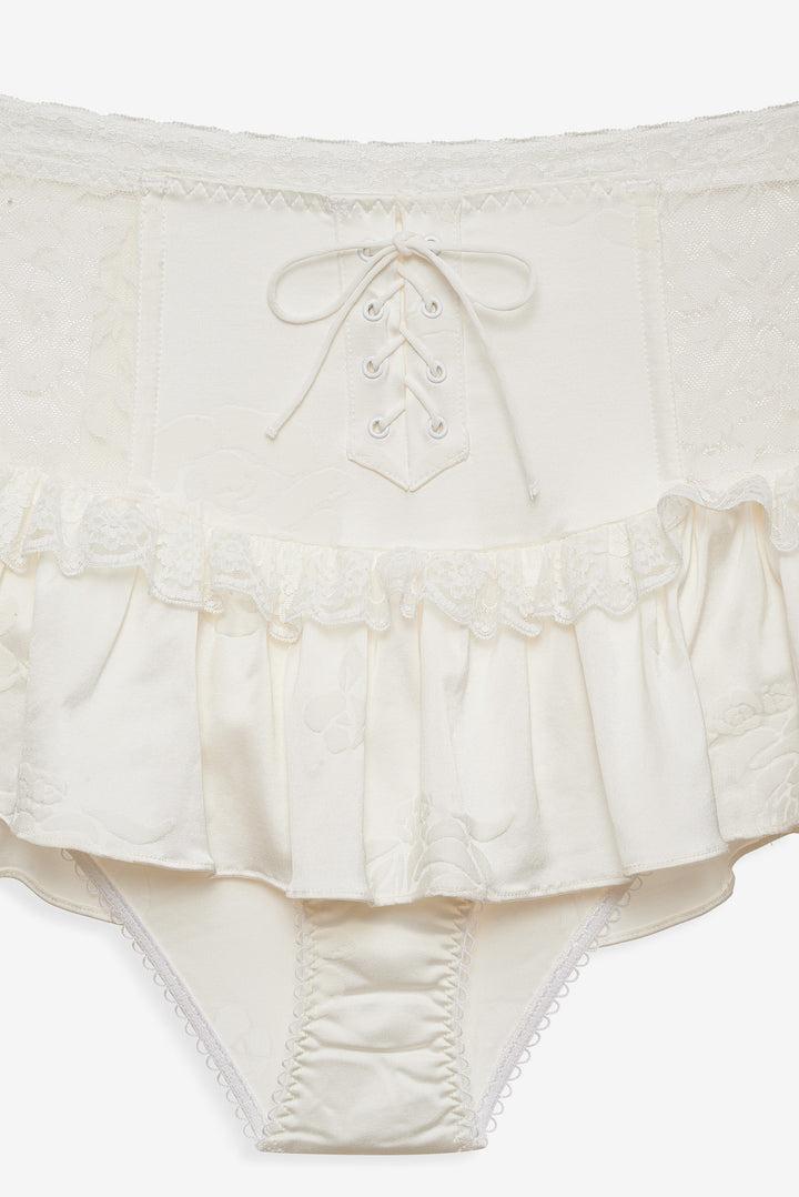 Lana Corset Skirt — White Product Image