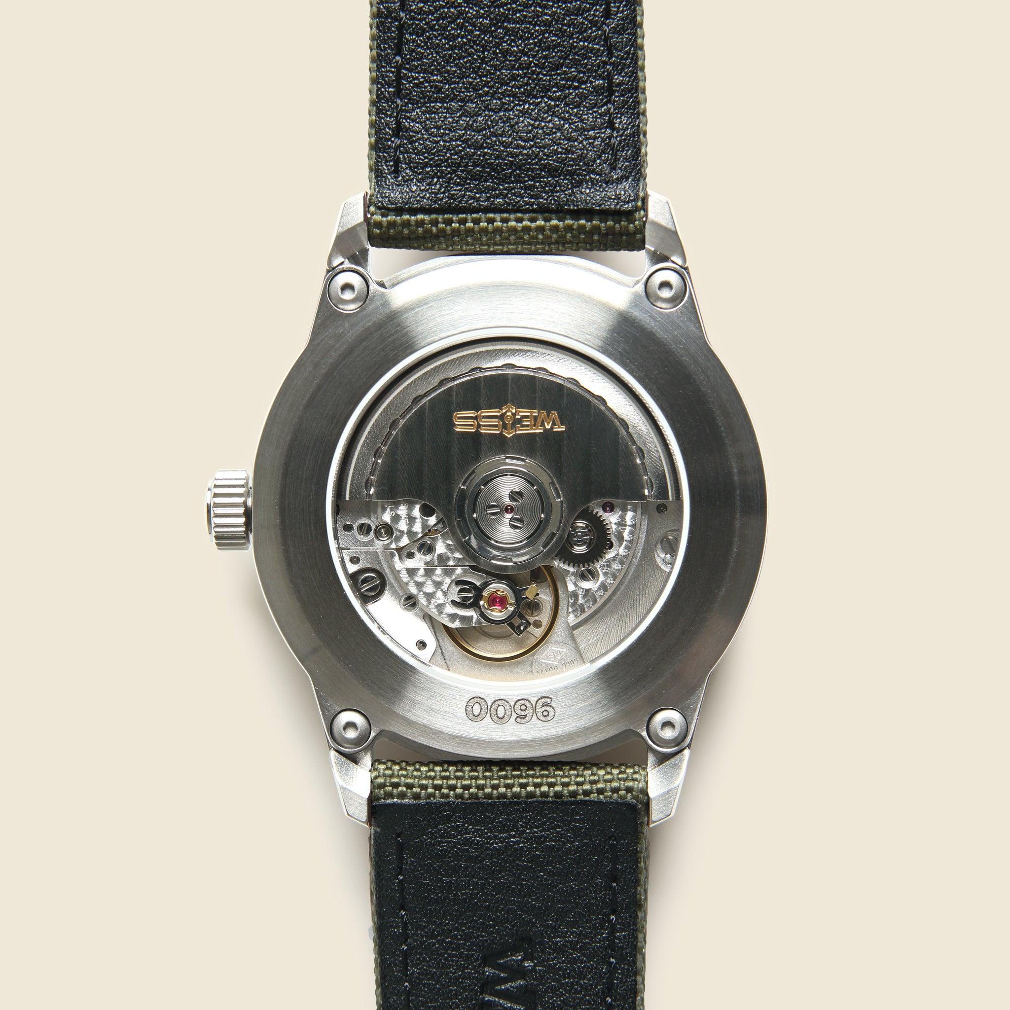 Automatic Standard Issue Field Watch 38mm - White/Olive Product Image