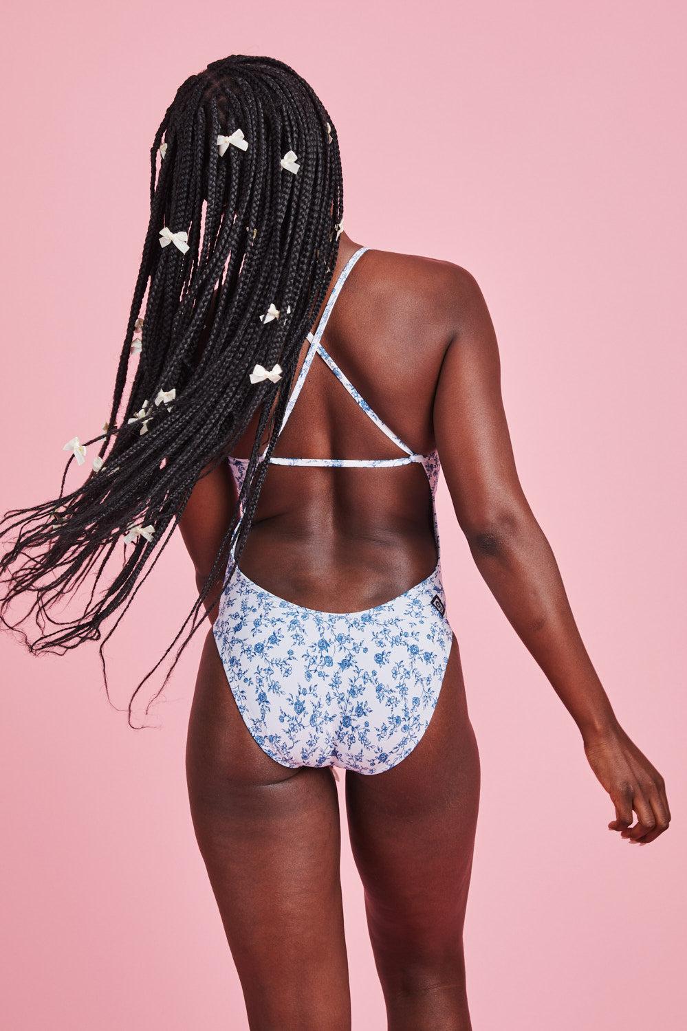 Brandon One Piece Swimsuit - Papaya Contrast Female Product Image