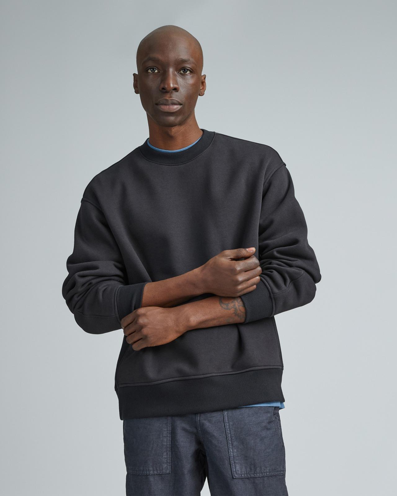 Mens ReTrack Crewneck Sweatshirt by Everlane Product Image