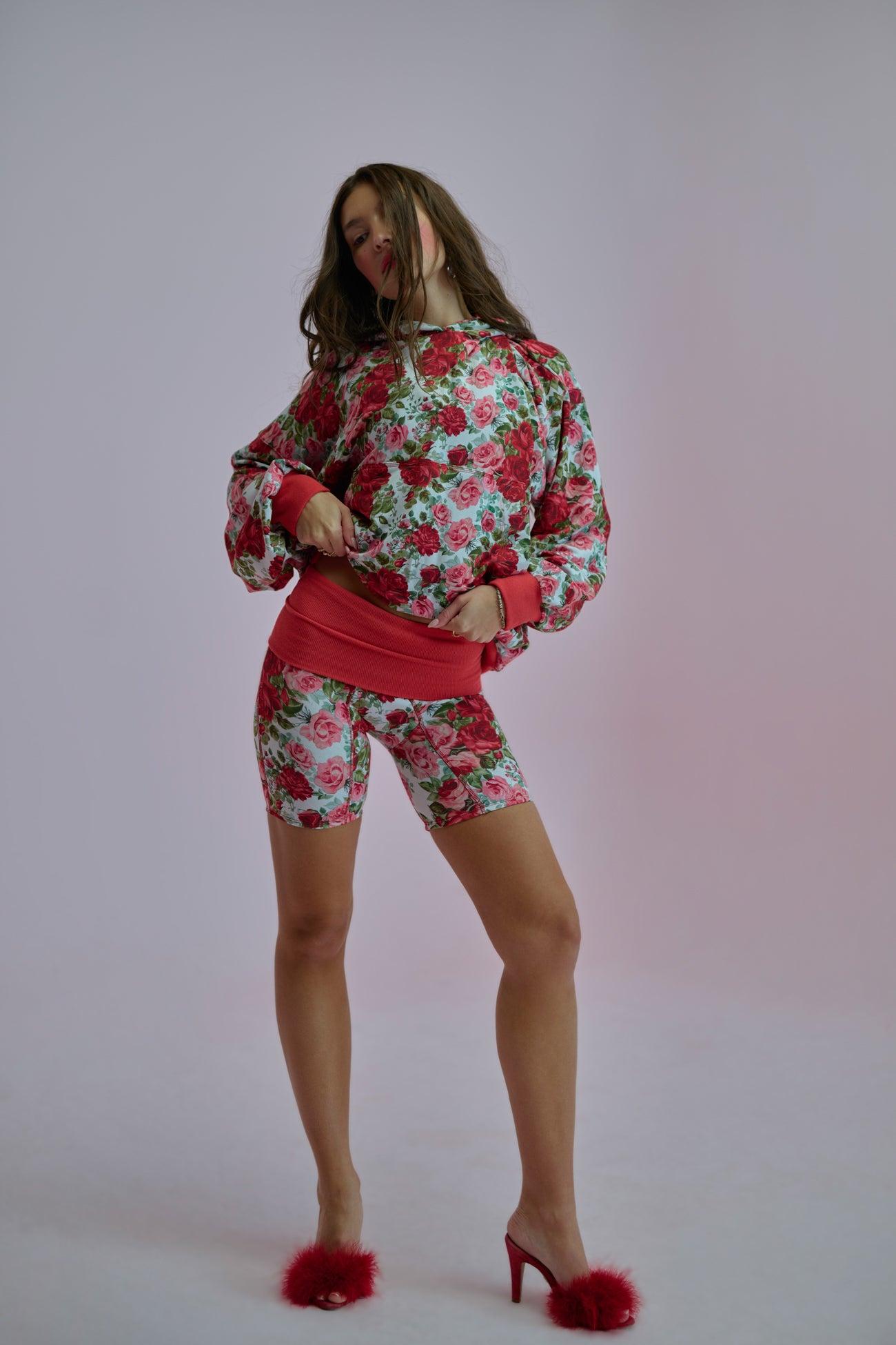 Roses Are Red Pillow Short Set Product Image