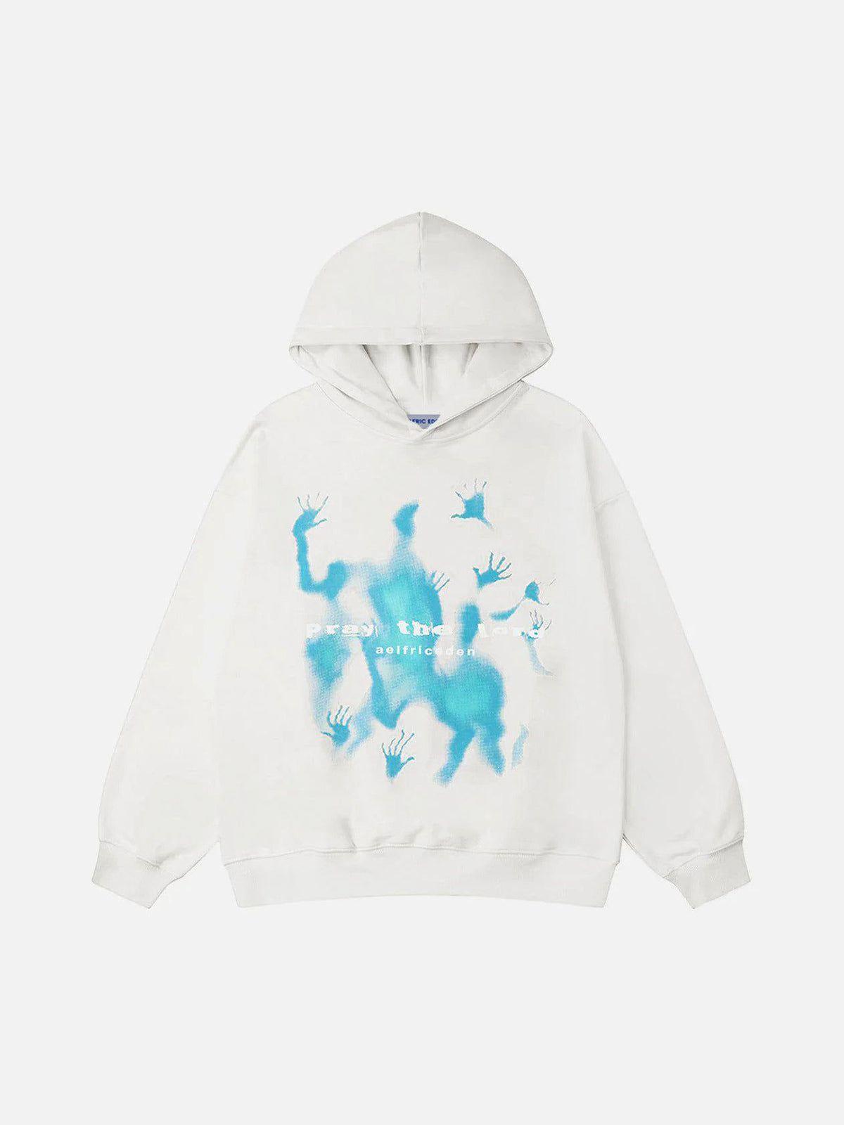Aelfric Eden Abstraction Shadow Graphic Hoodie Product Image