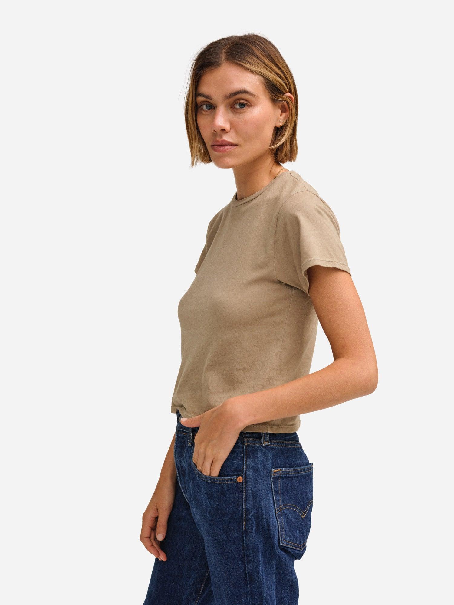 Organic Cotton Shrunken Tee Female Product Image