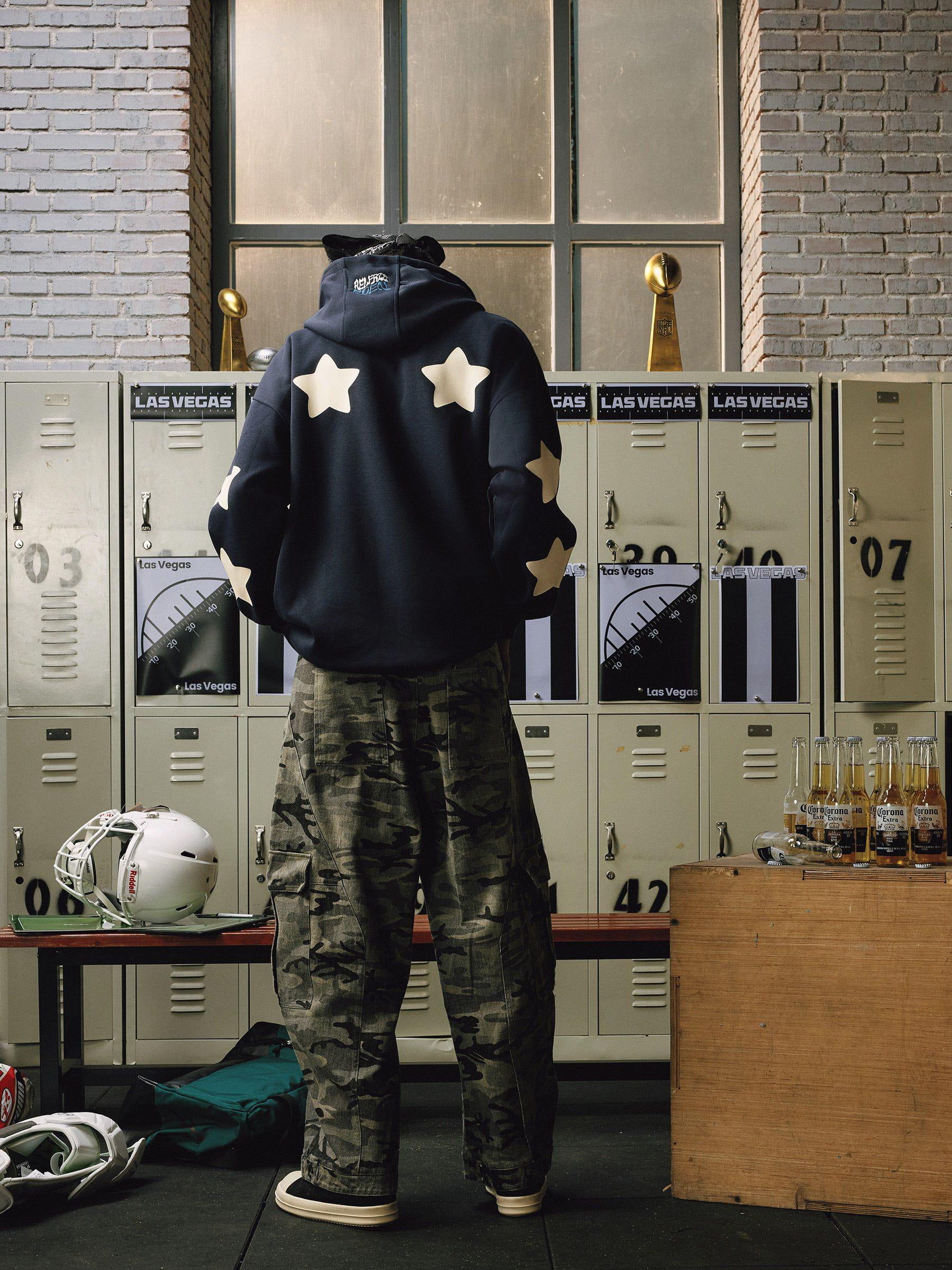 Aelfric Eden Towel Embroidery Hoodie Product Image