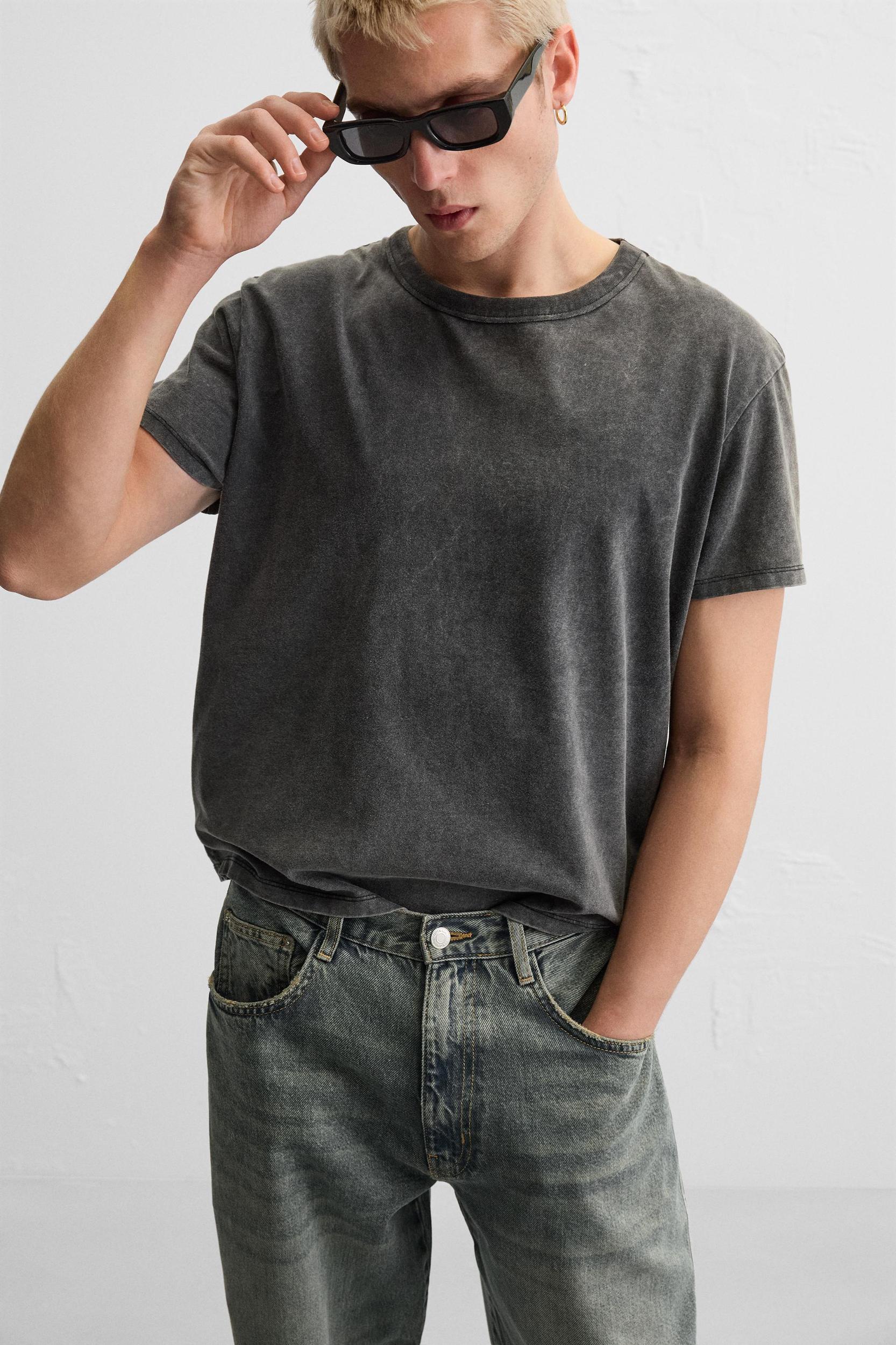 BAGGY FIT JEANS WITH SEAMS Product Image